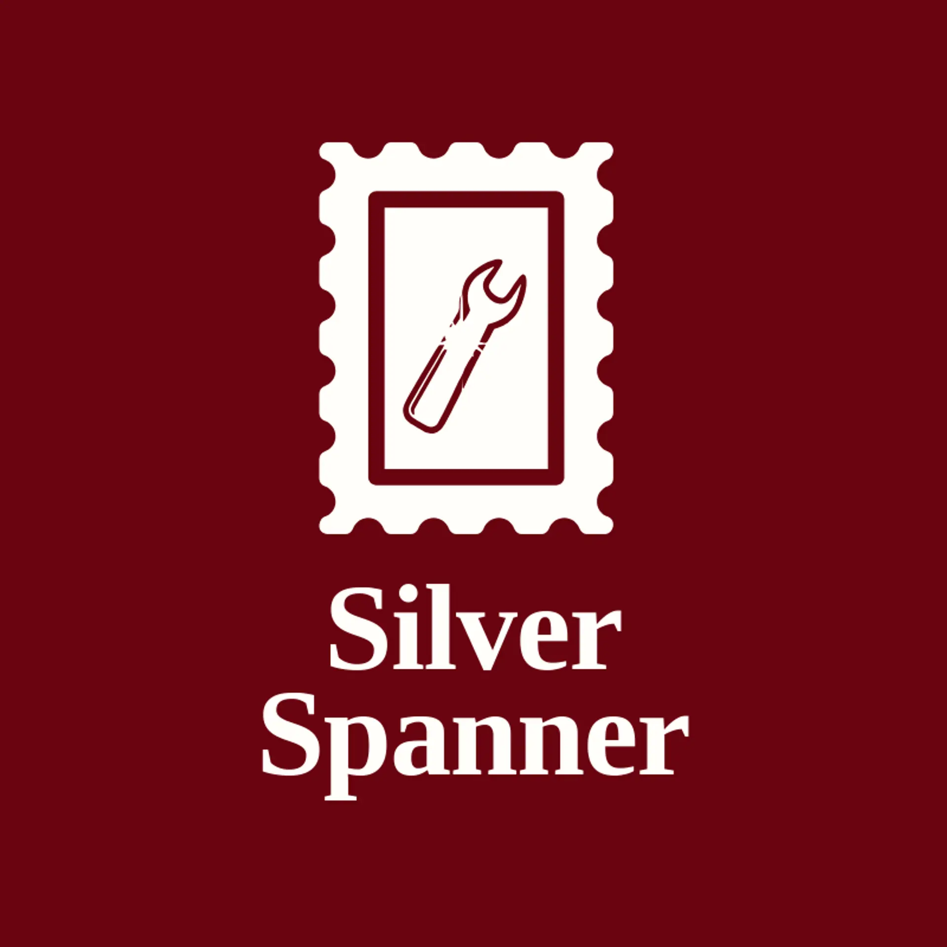 Silver Spanner logo for tool