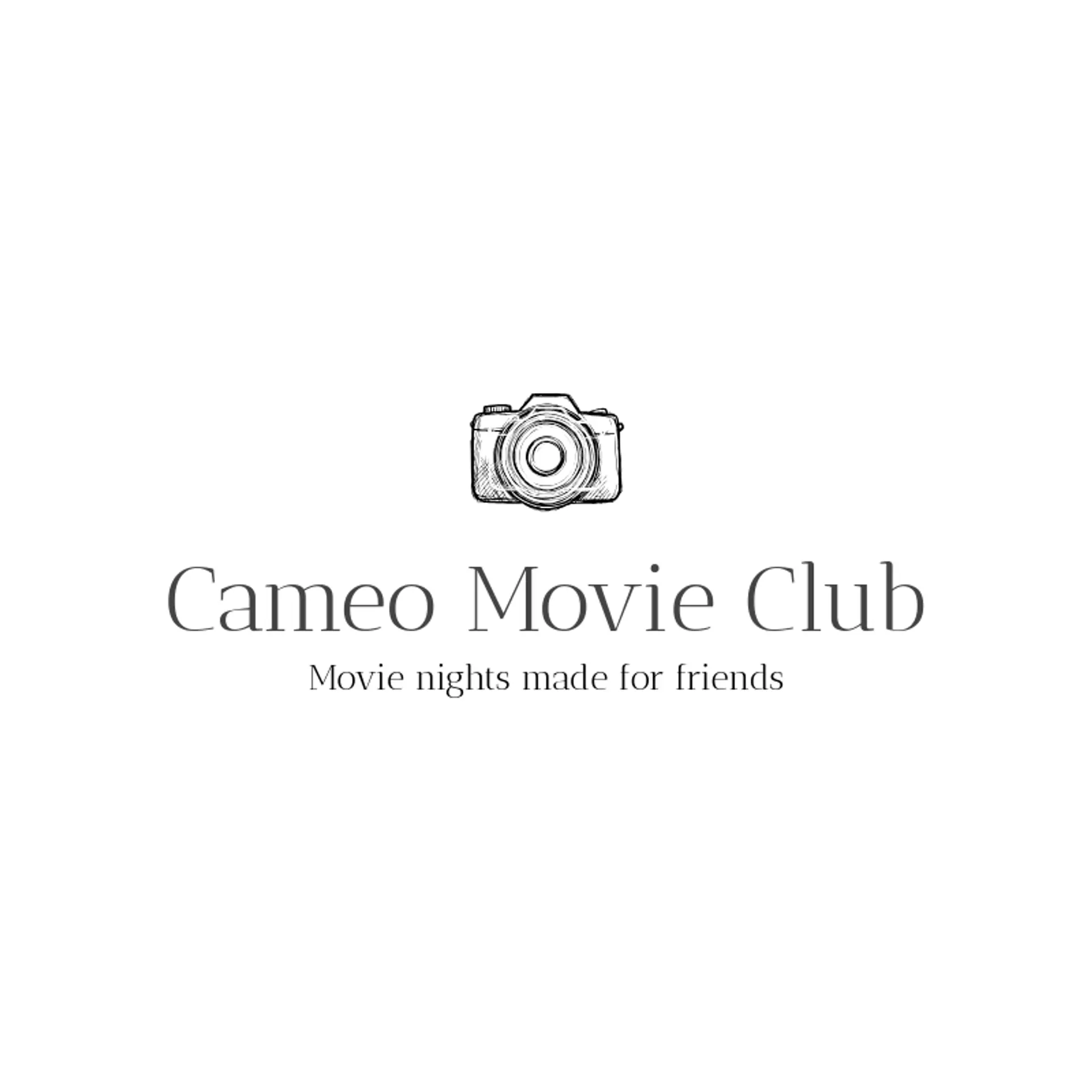 Cameo Movie Club logo for movie