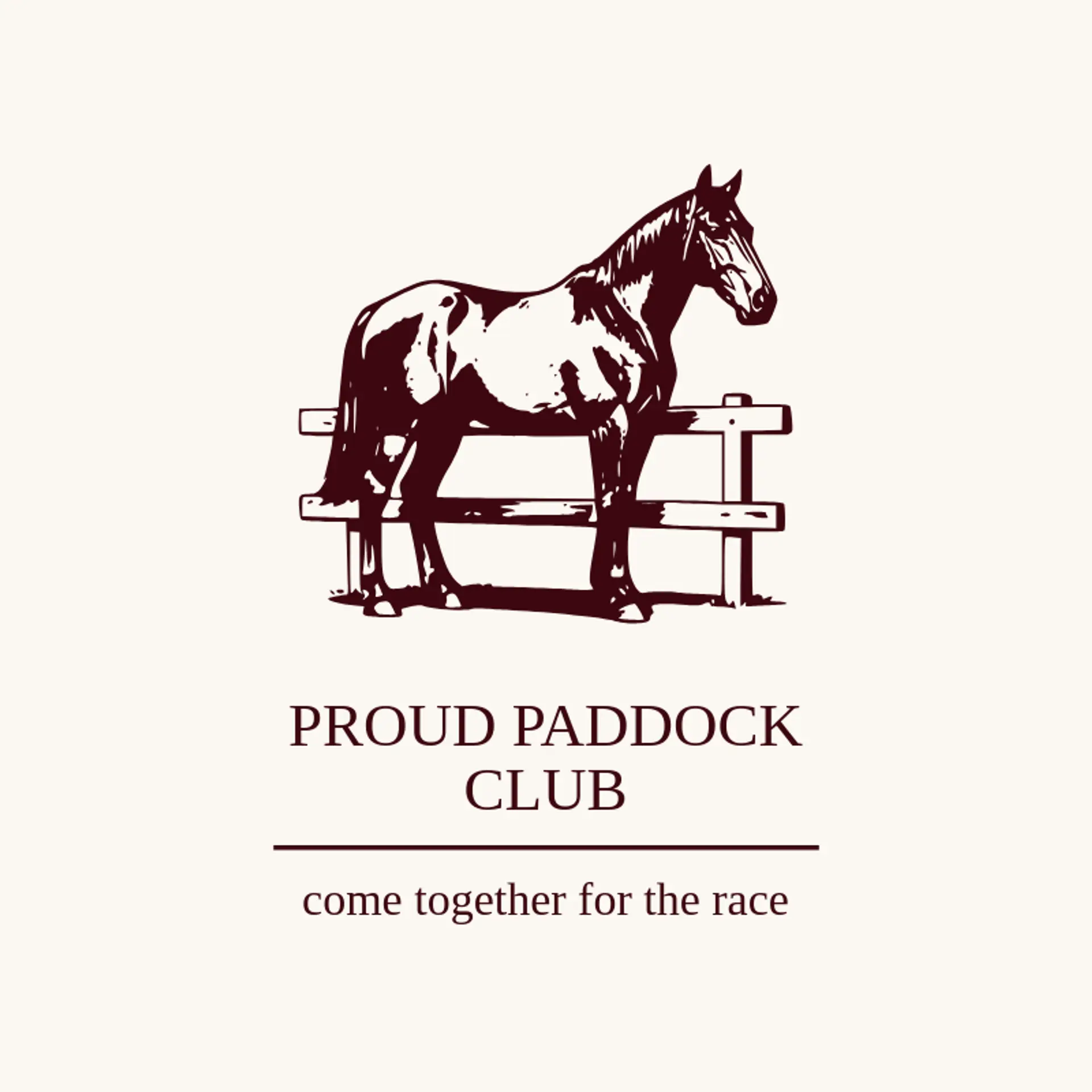 Proud Paddock Club logo for derby