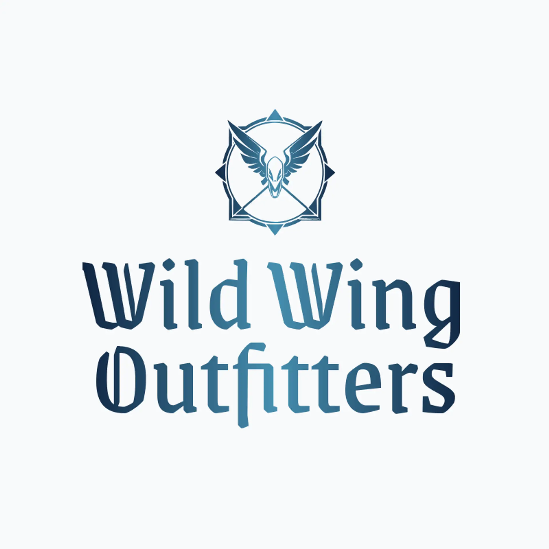 Wild Wing Outfitters logo for raptor
