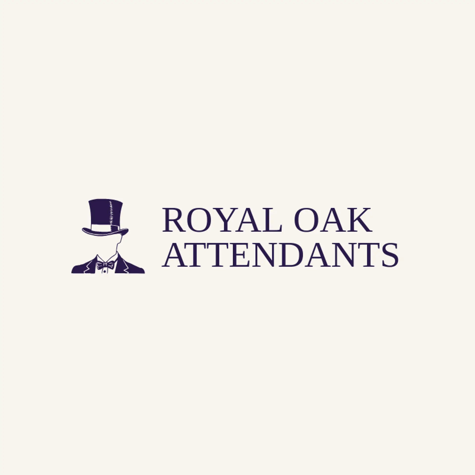 Royal Oak Attendants logo for butler