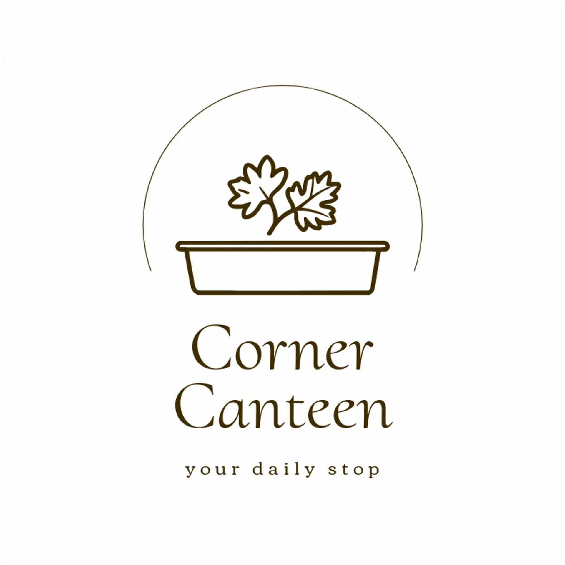 Corner Canteen logo for canteen
