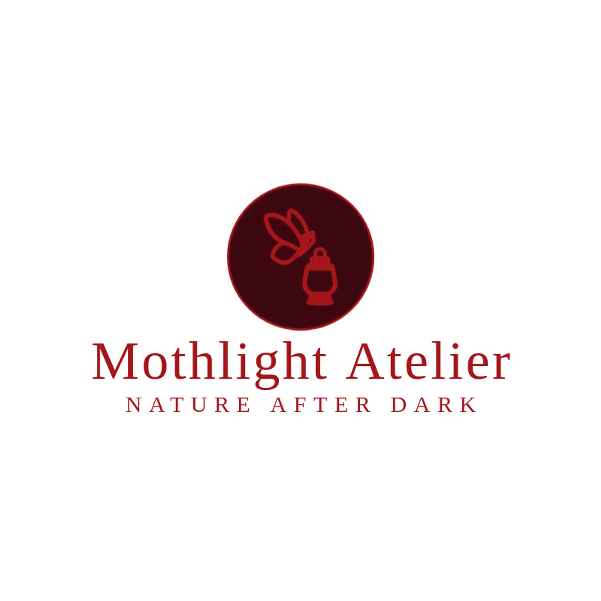 Mothlight Atelier logo for moth