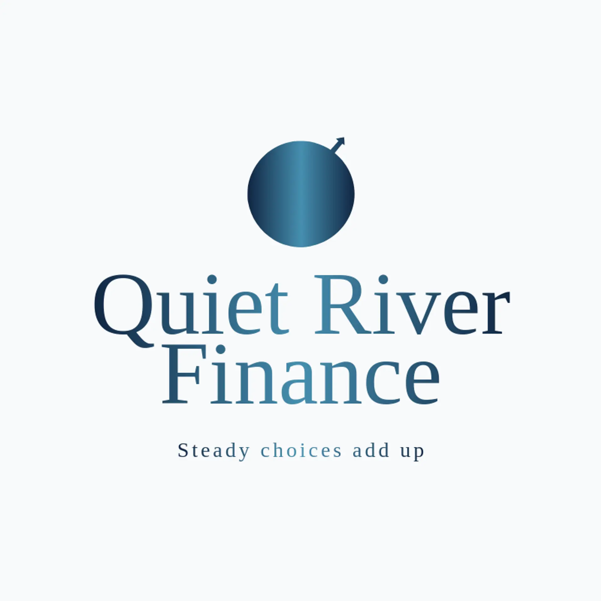 Quiet River Finance logo for fintech