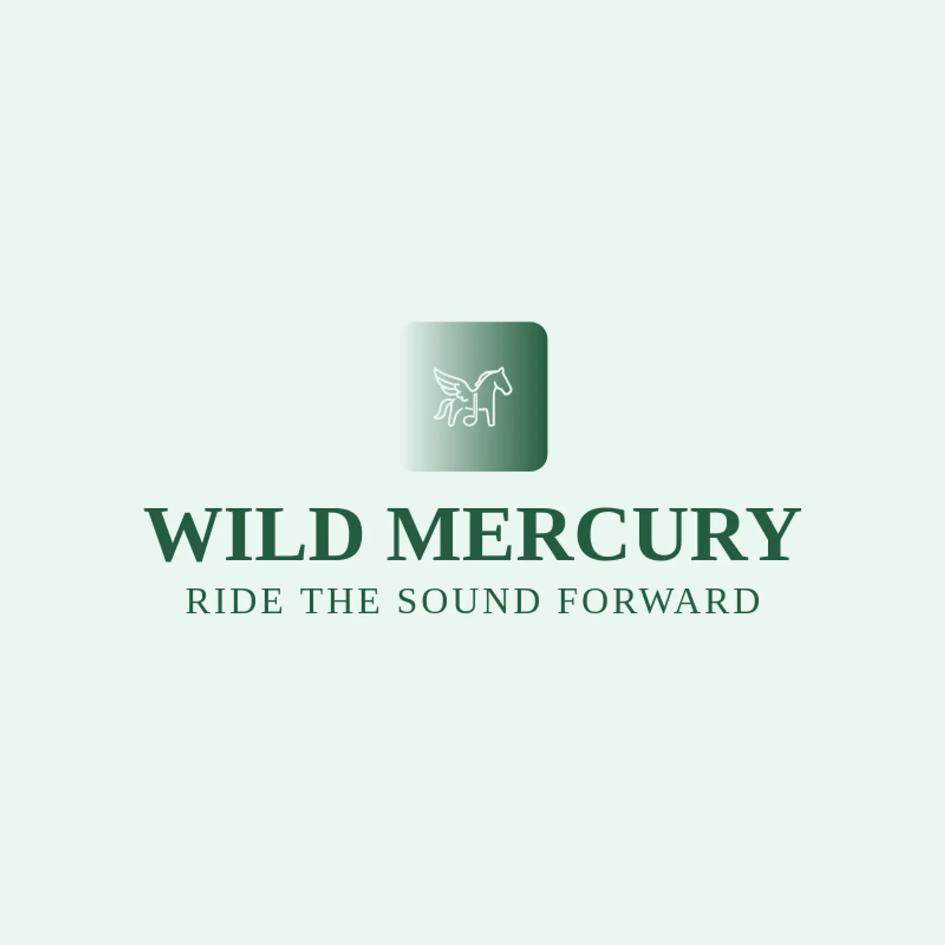Wild Mercury logo for rock music