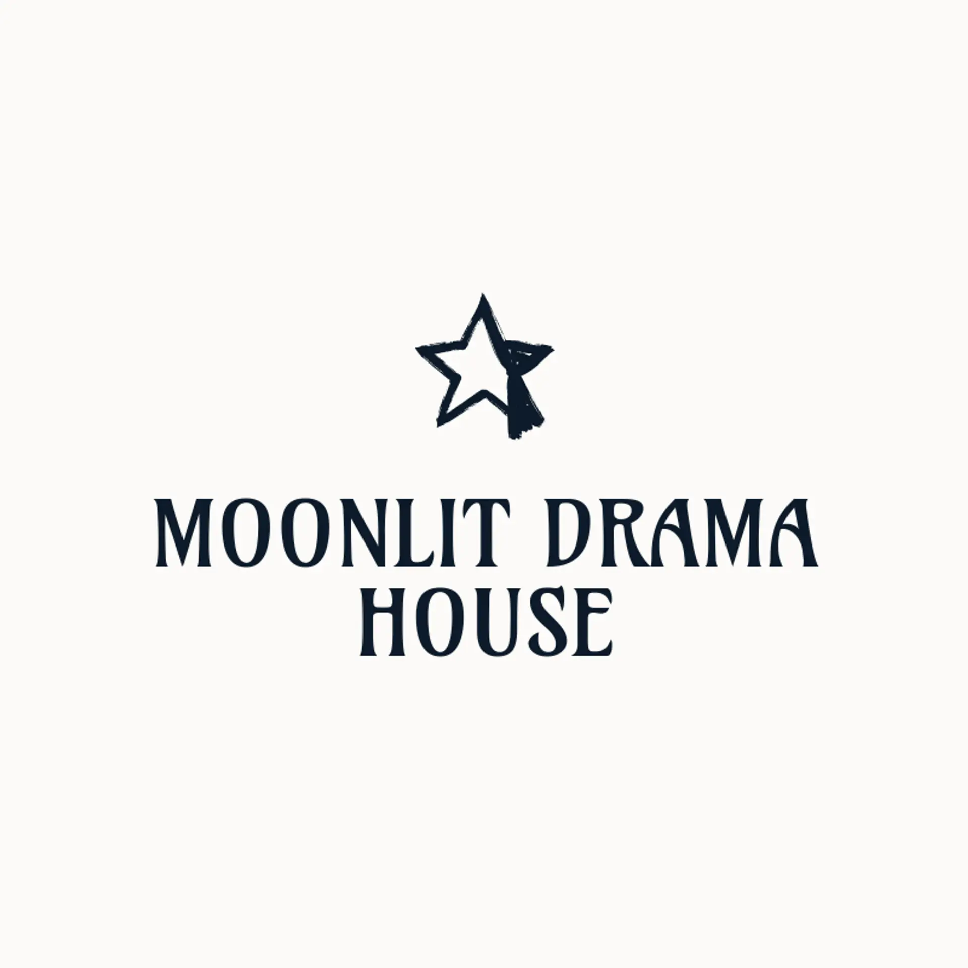 Moonlit Drama House logo for theater