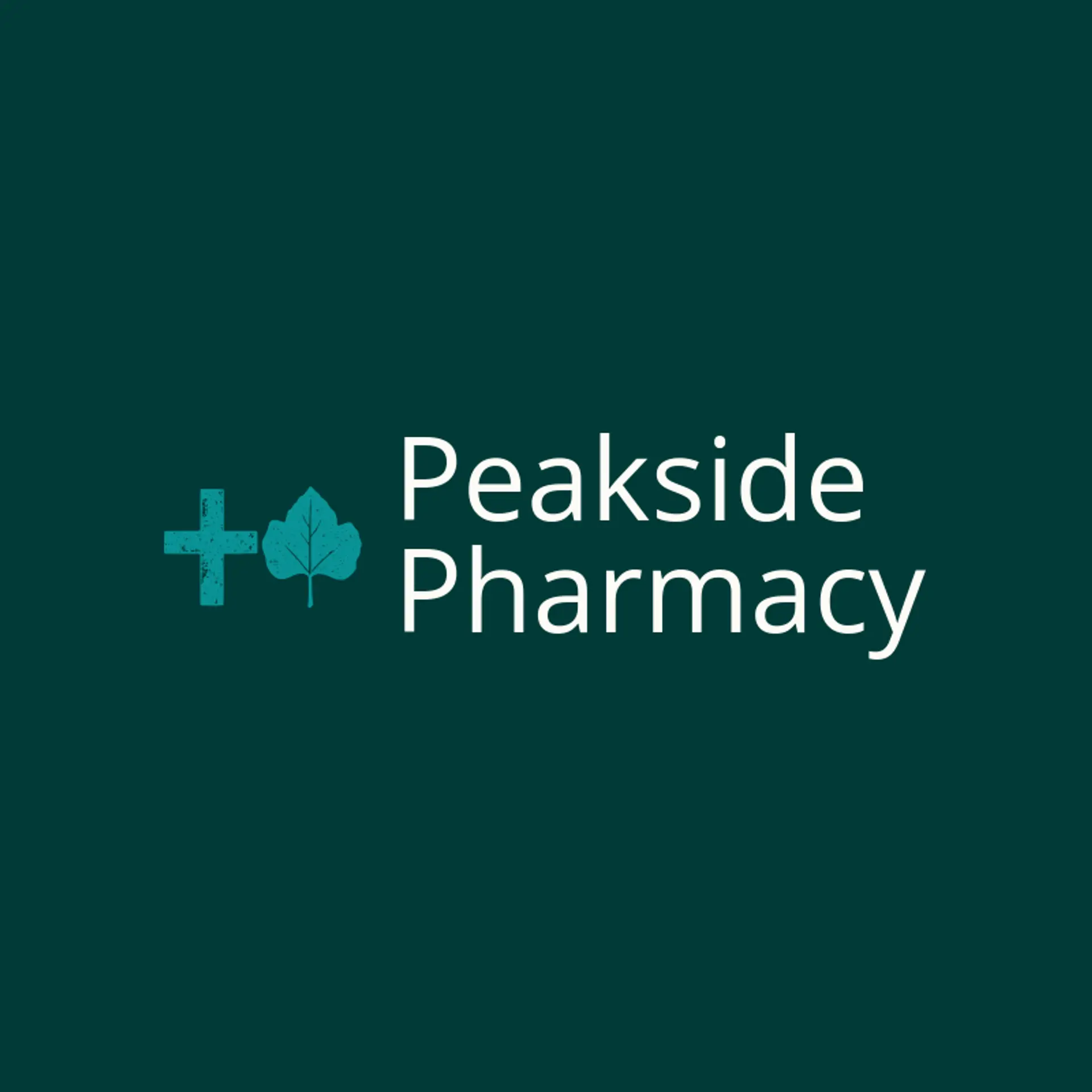 Peakside Pharmacy logo for swiss