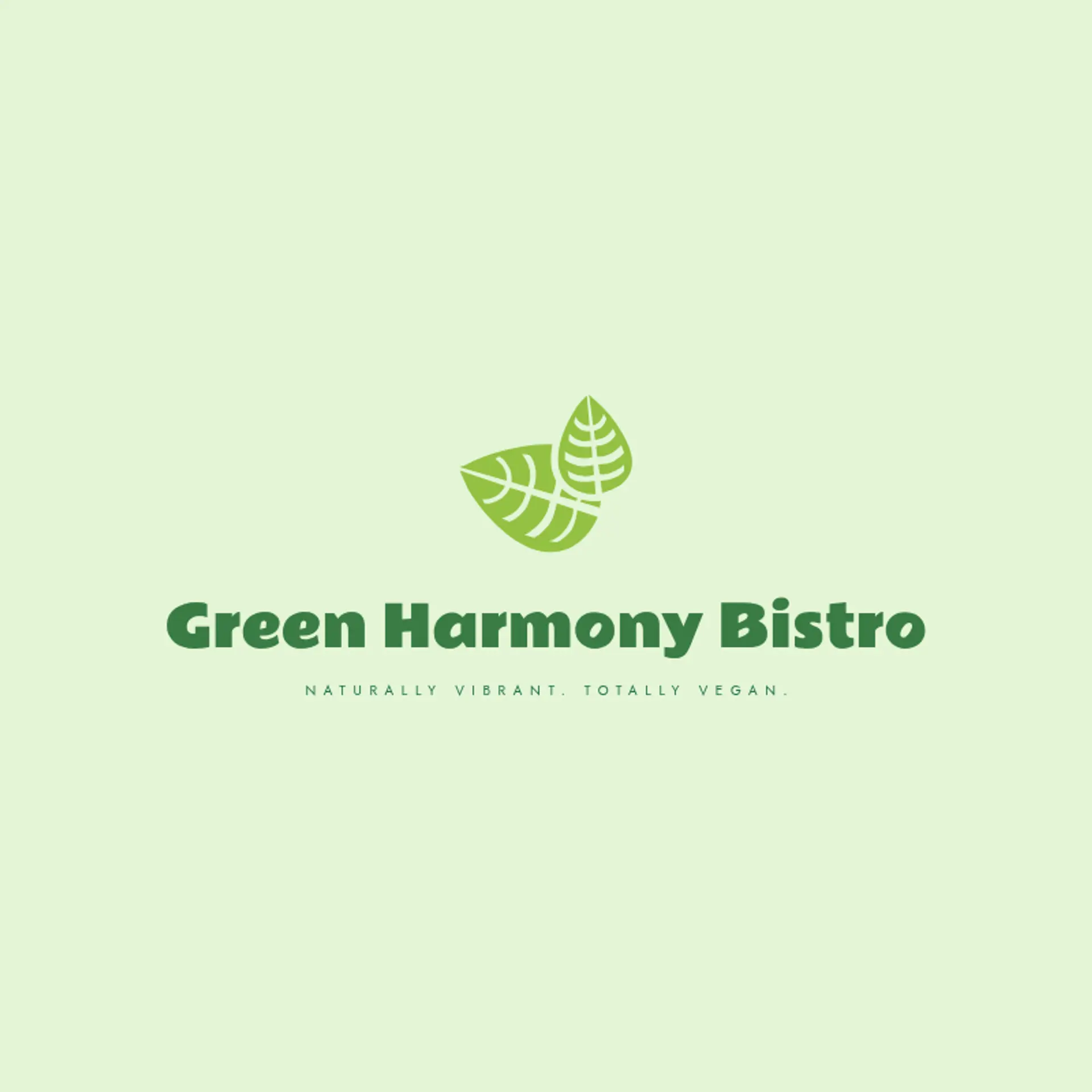 Verdant Eats logo for vegan restaurant