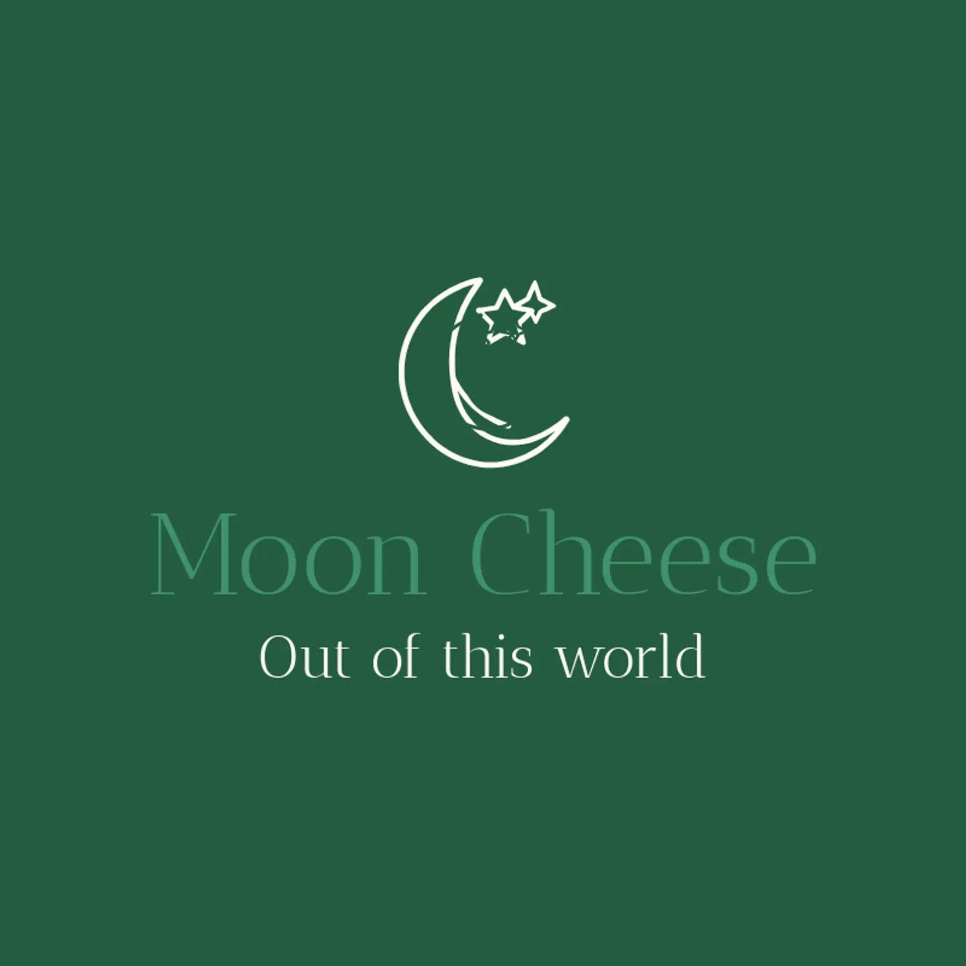 Moon Cheese logo for cheese