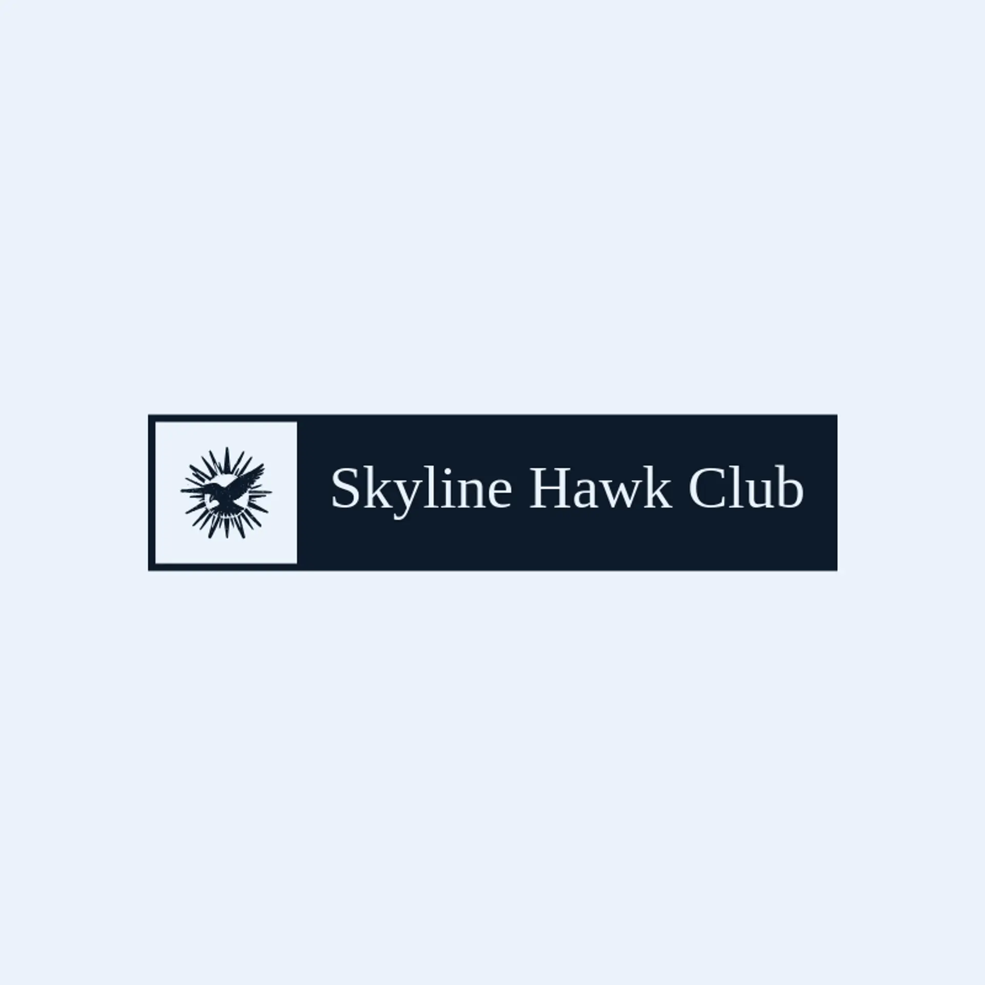 Skyline Hawk Club logo for hawk