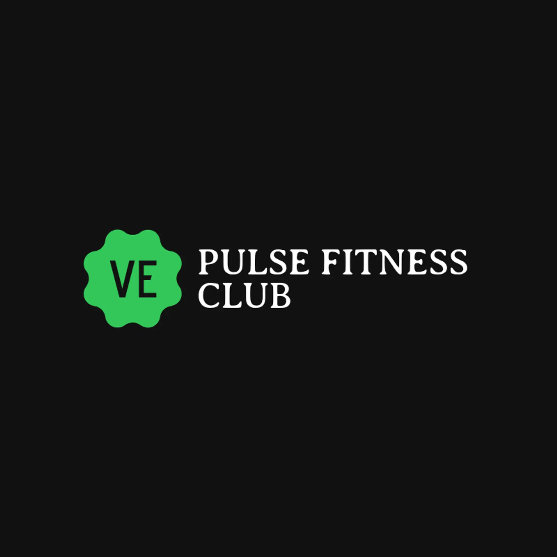 PULSE Fitness Club logo for fitness club