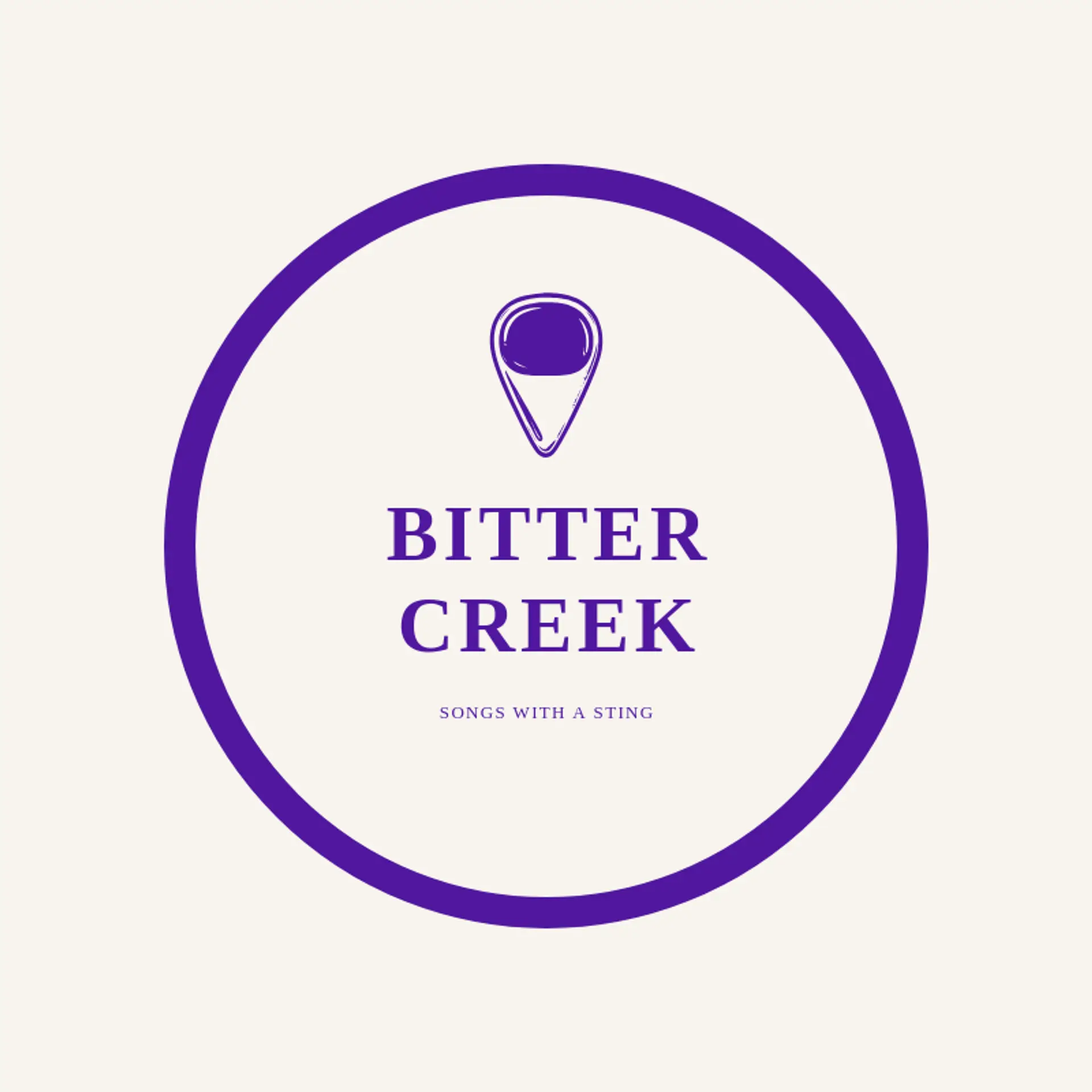 Bitter Creek logo for rock band