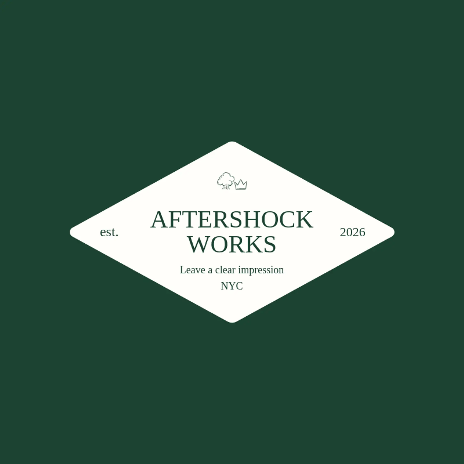 Aftershock Works logo for toxic