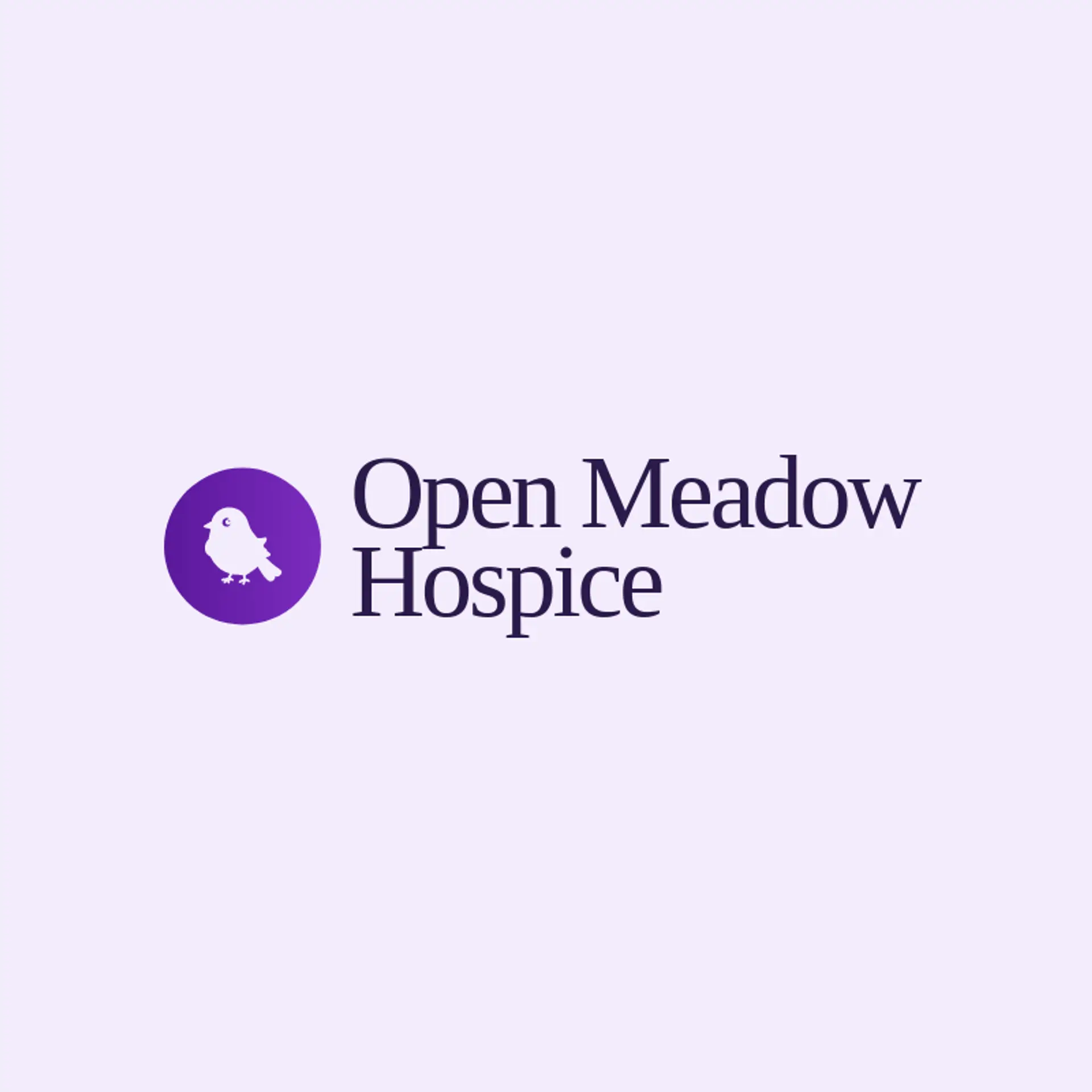 Open Meadow Hospice logo for hospice