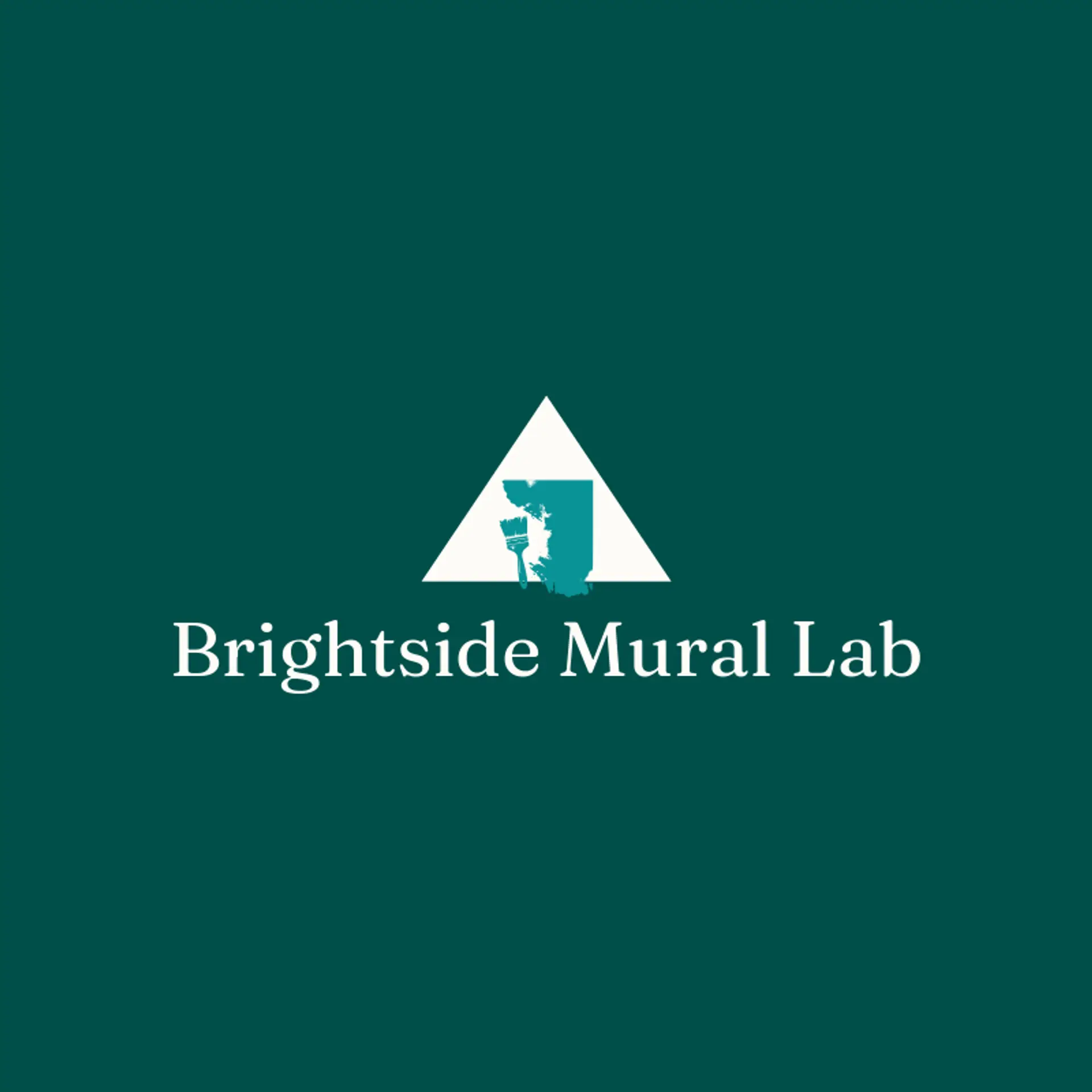 Brightside Mural Lab logo for mural