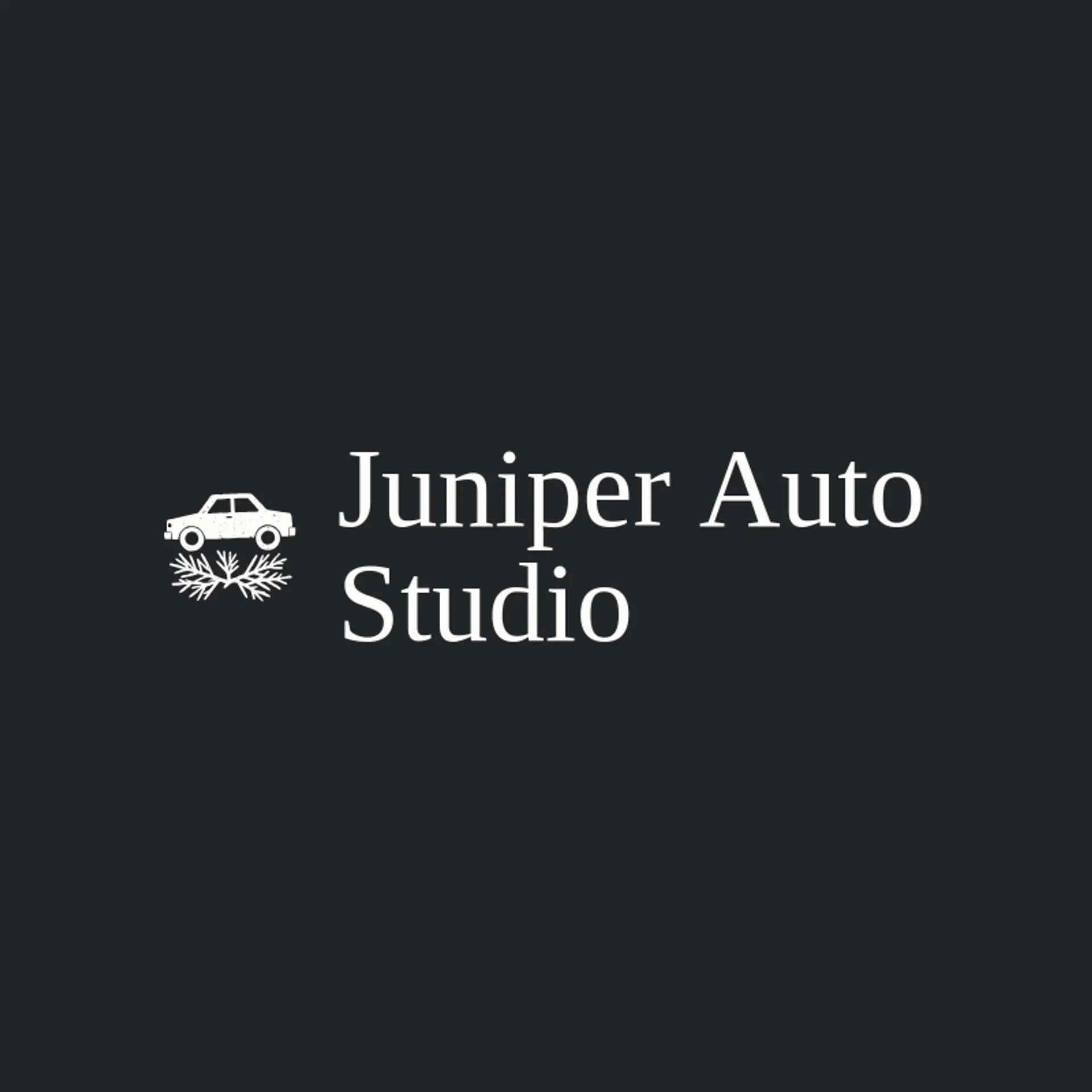 Juniper Auto Studio logo for automobile