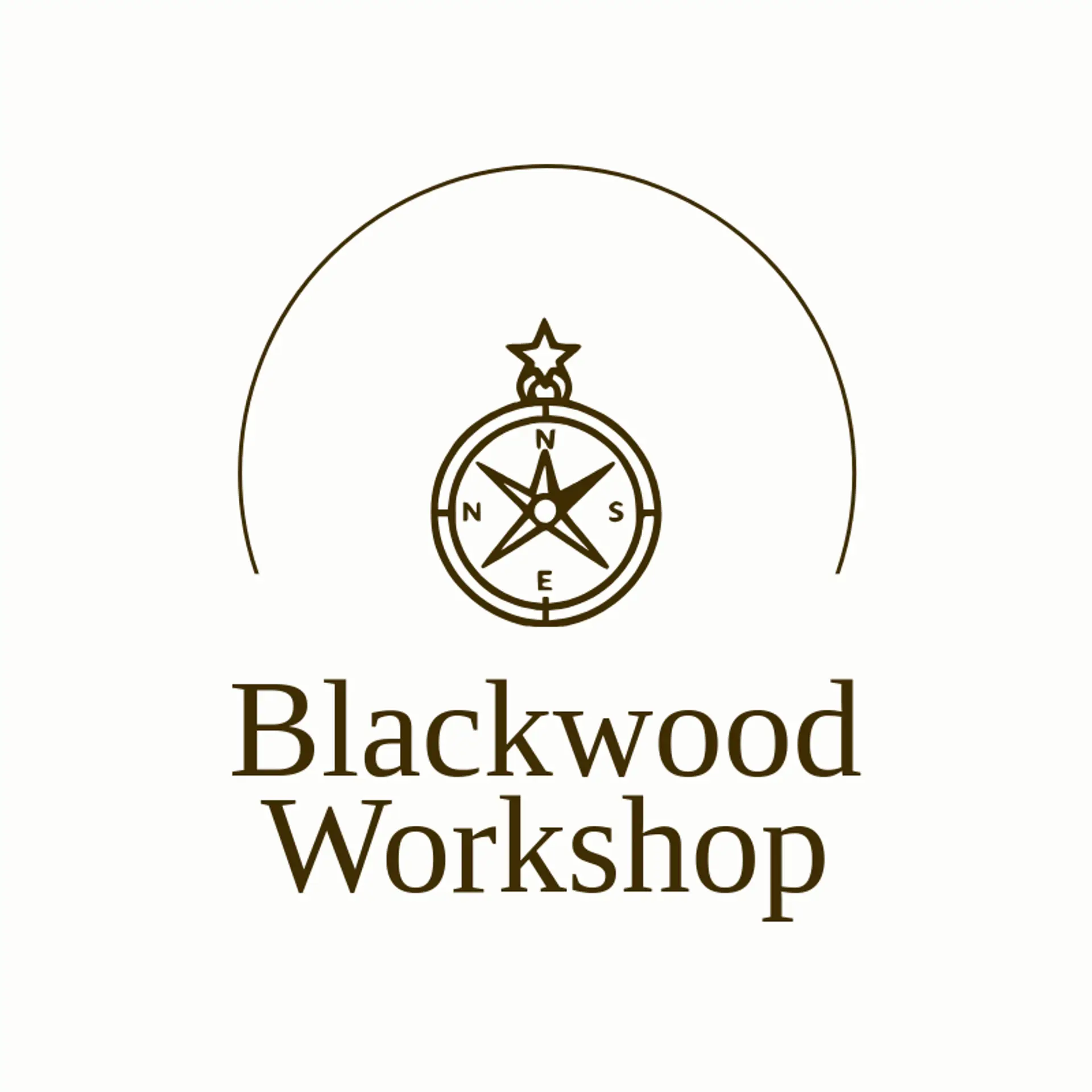 Blackwood Workshop logo for masculine