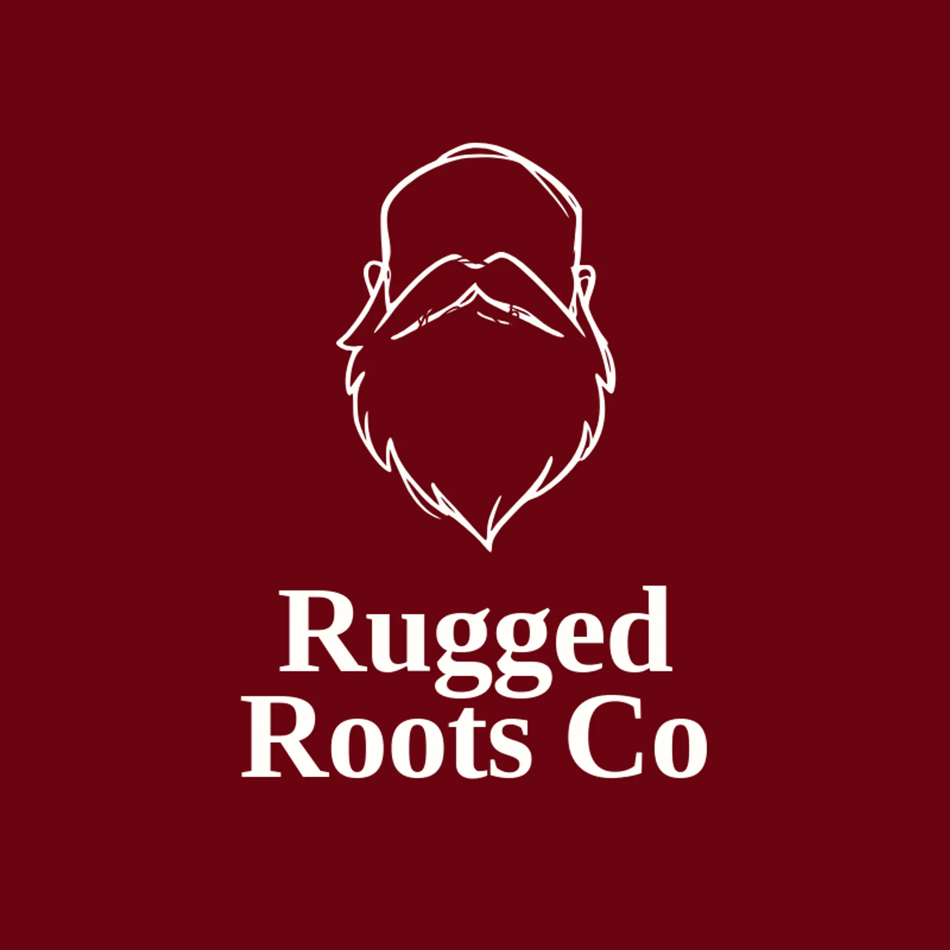 Rugged Roots Co logo for beard