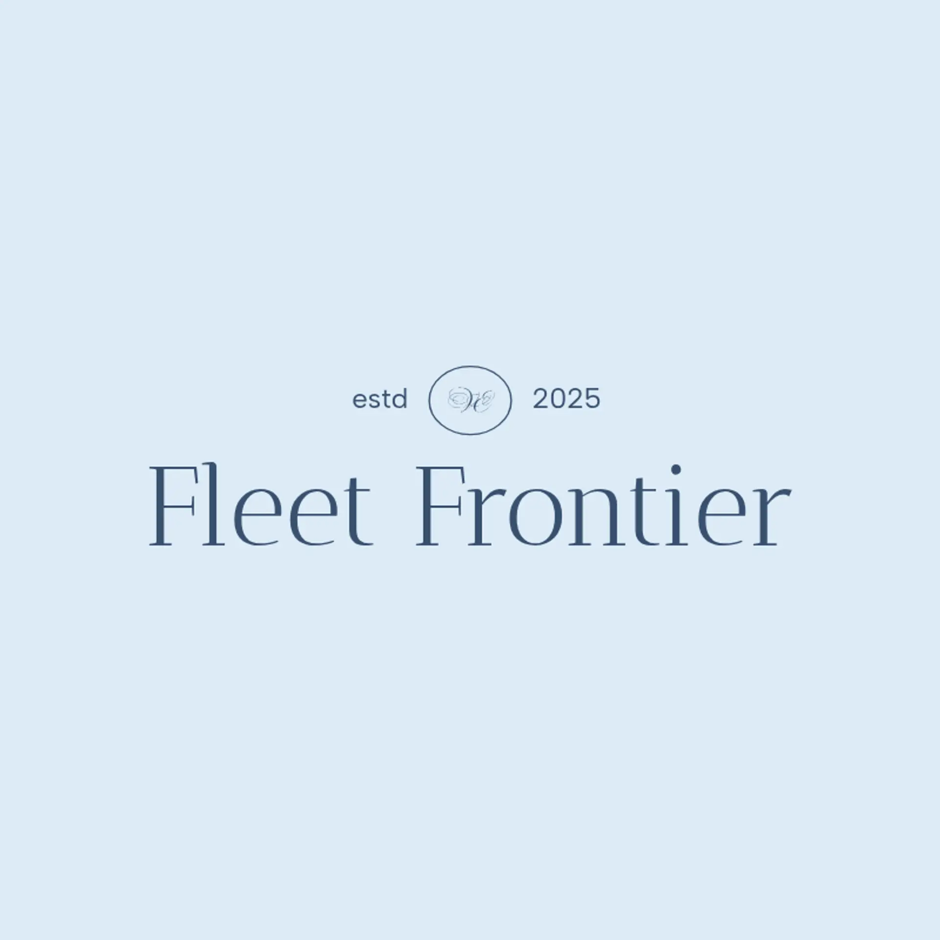 Fleet Frontier logo for automotive truck