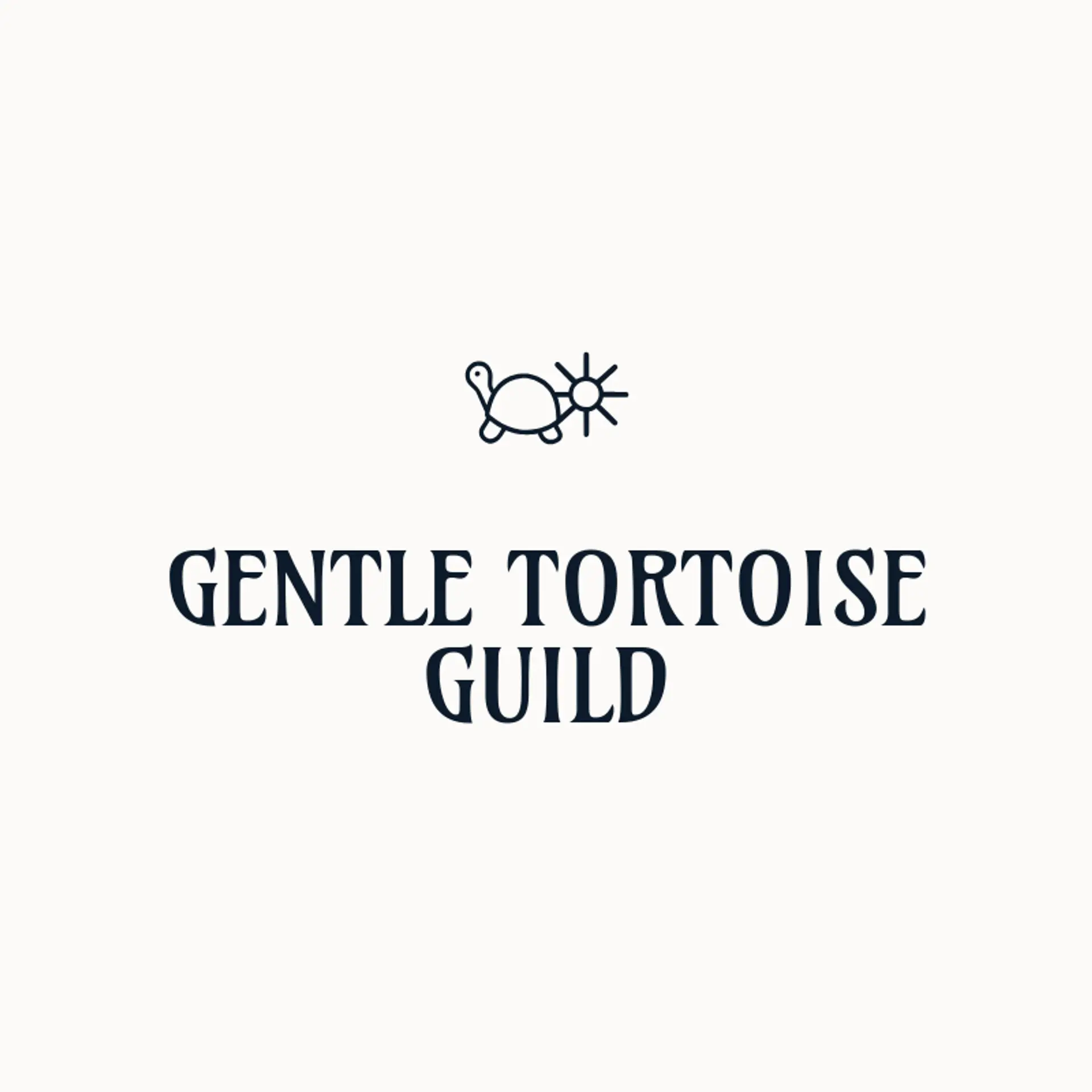 Gentle Tortoise Guild logo for jainism