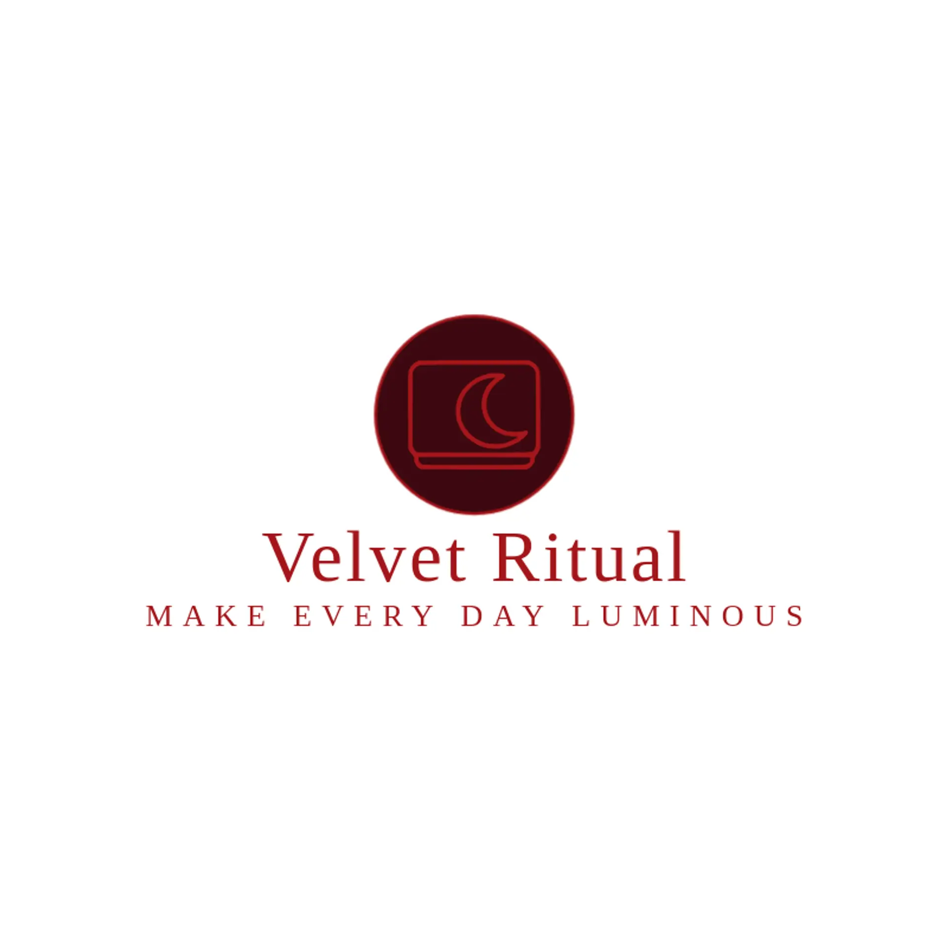 Velvet Ritual logo for cosmetics