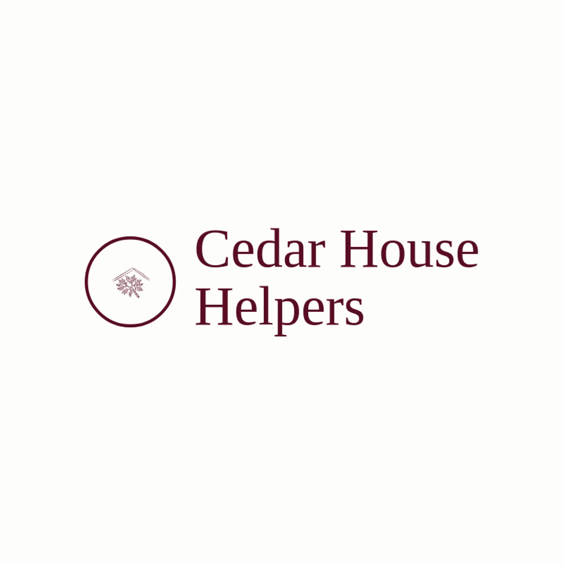 Cedar House Helpers logo for home care