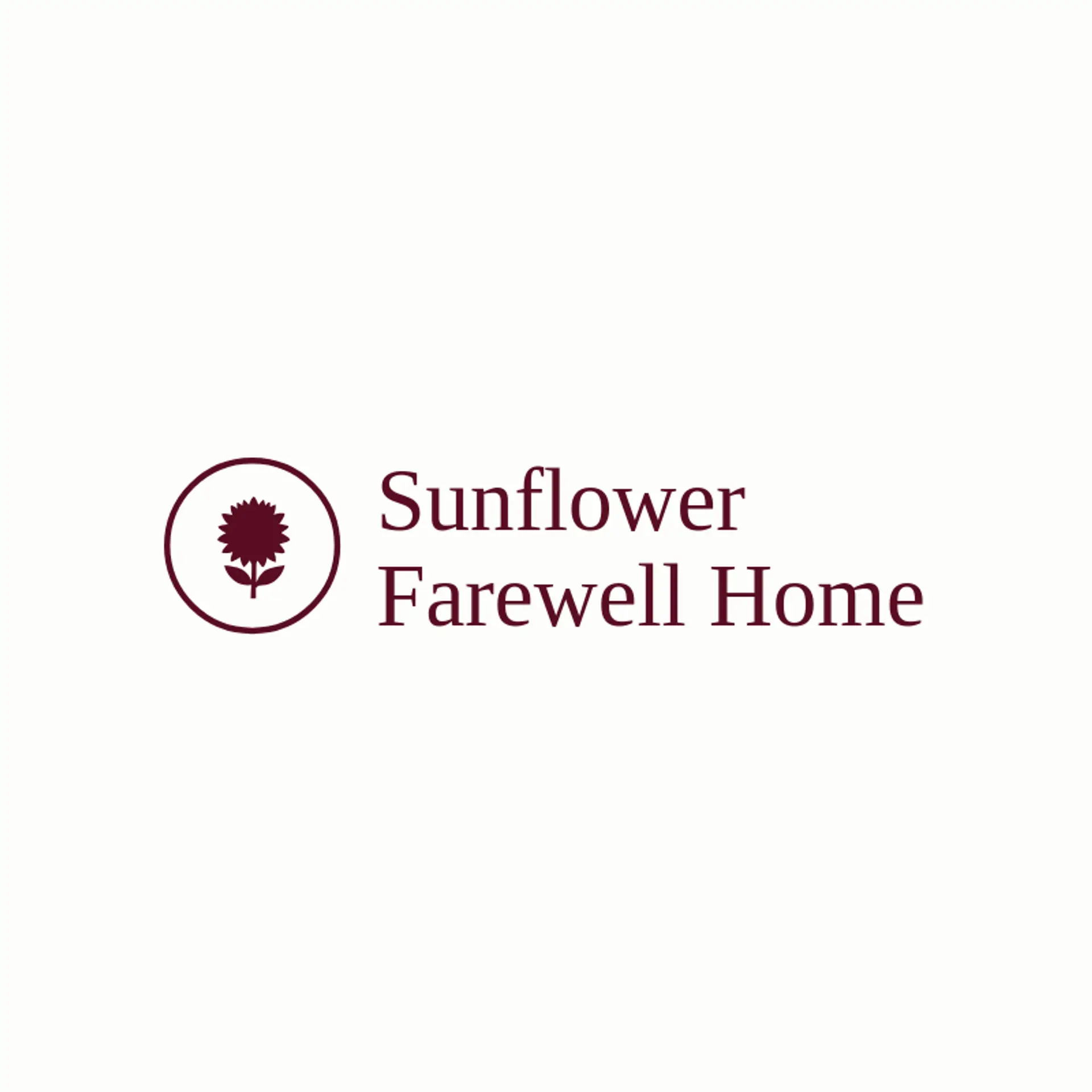 Sunflower Farewell Home logo for funeral home