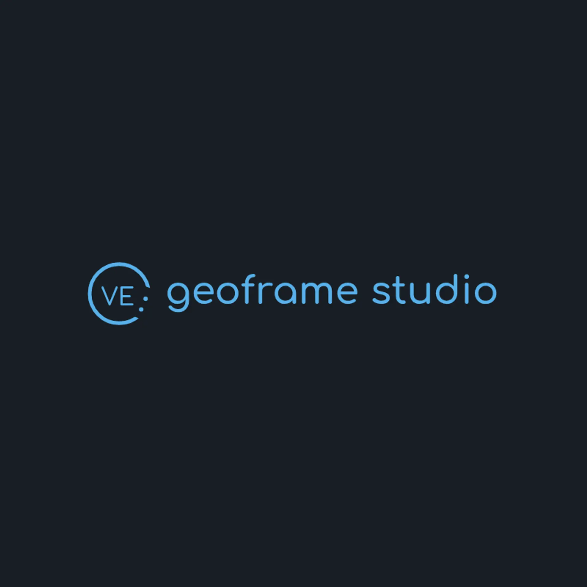 GeoFrame Studio logo for geometric photography