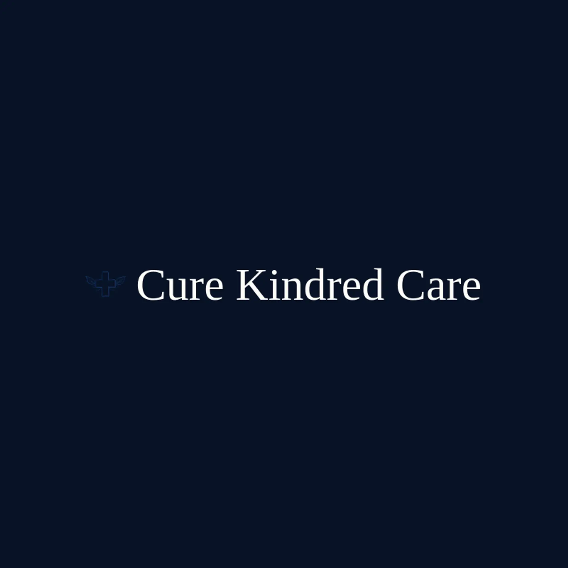 Cure Kindred Care logo for cure