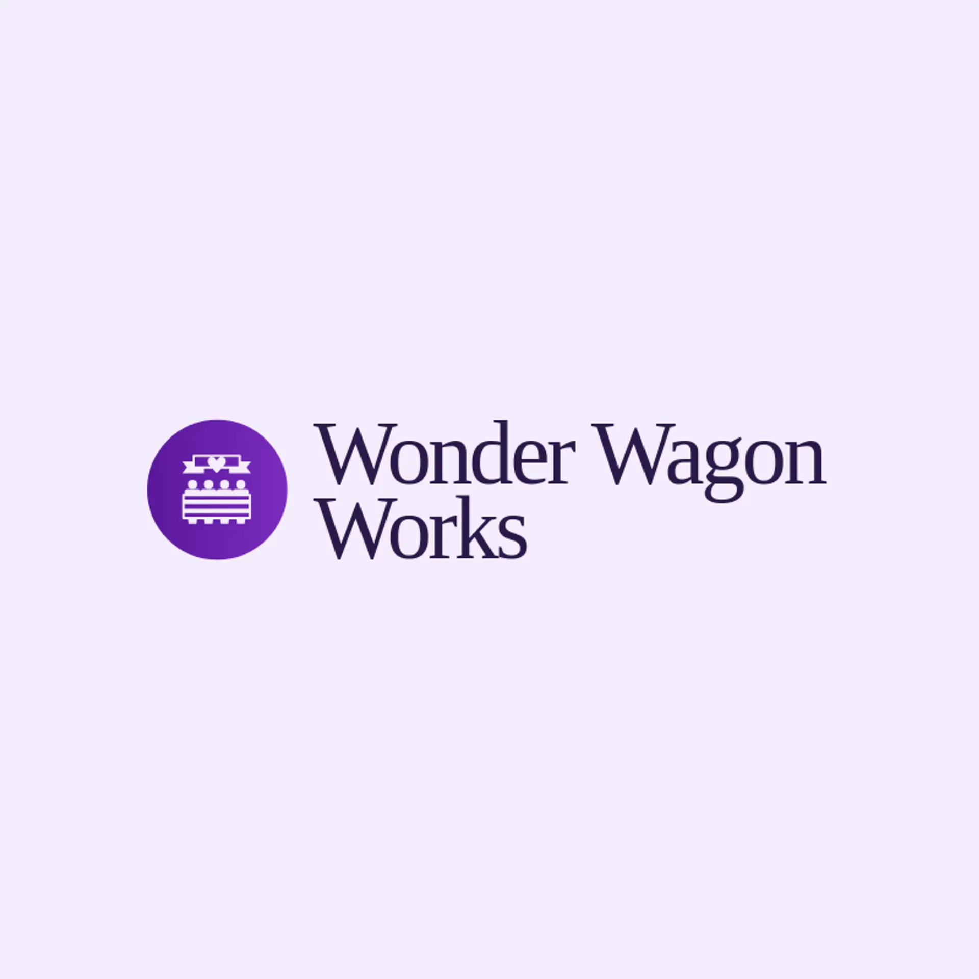 Wonder Wagon Works logo for parade