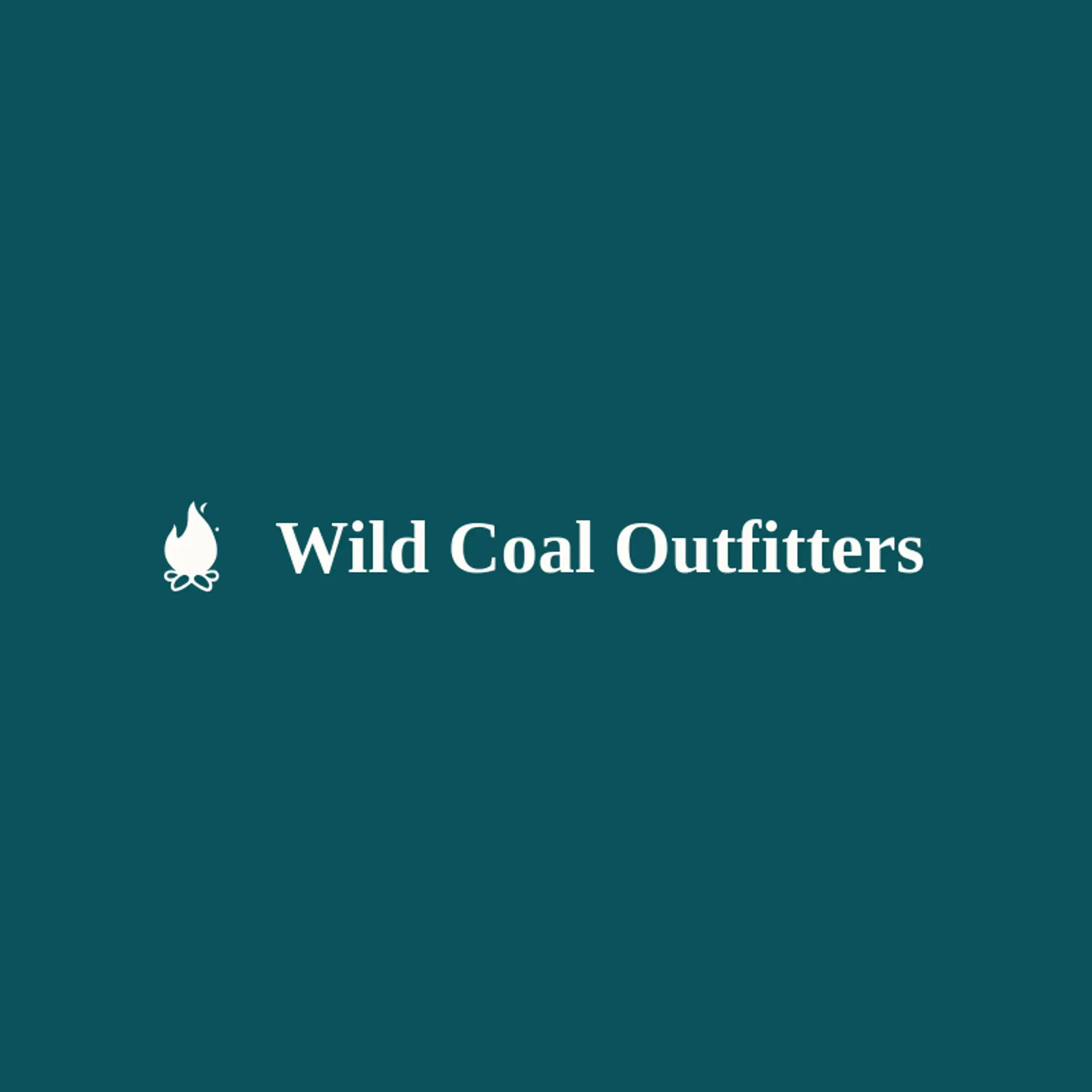 Wild Coal Outfitters logo for ember