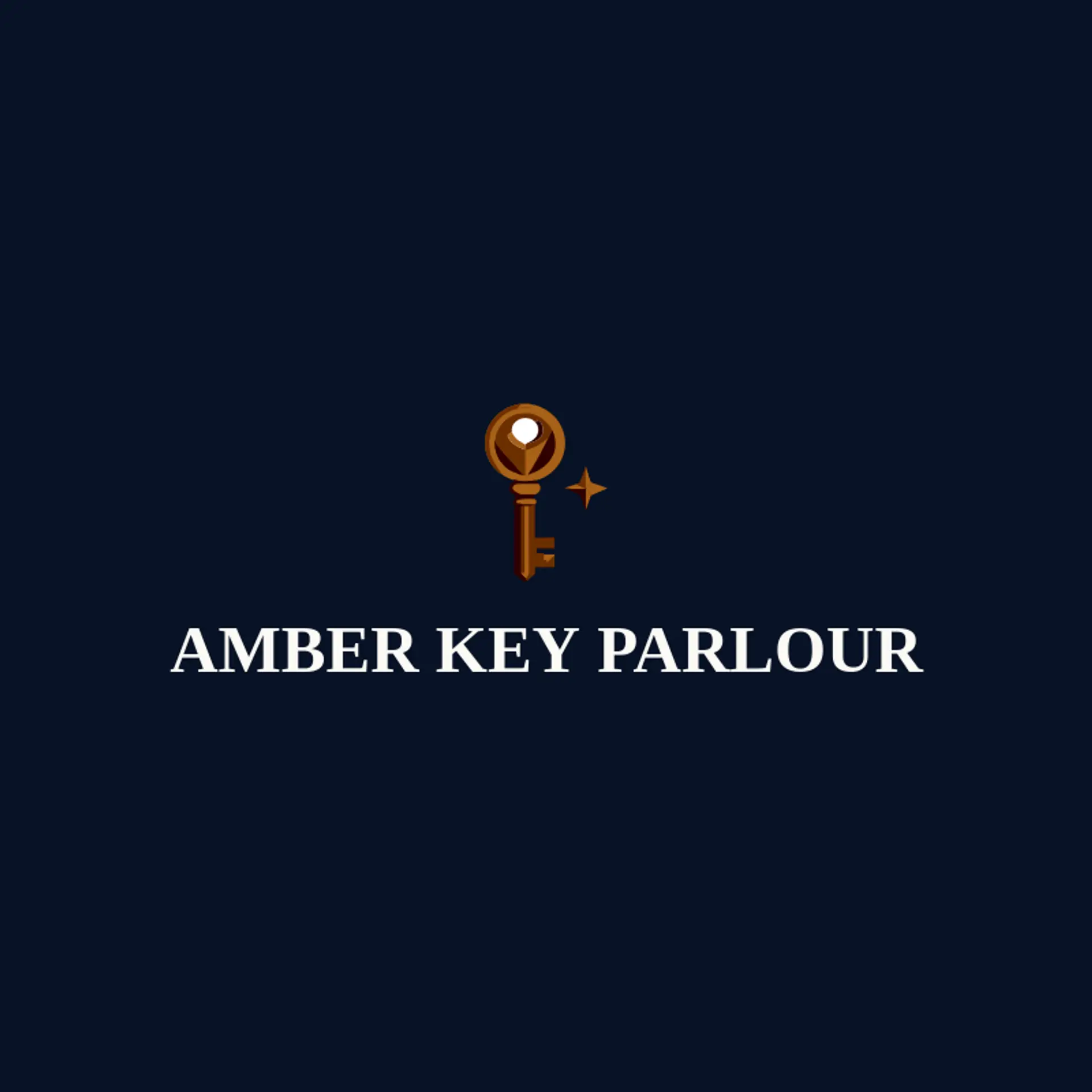 Amber Key Parlour logo for speakeasy
