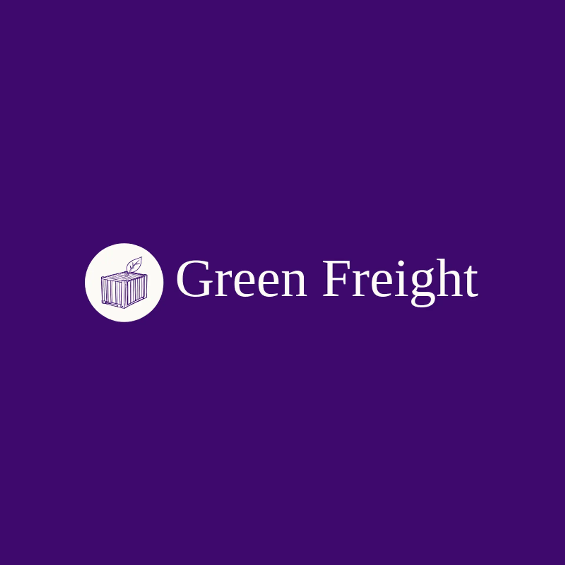 Green Freight logo for shipping
