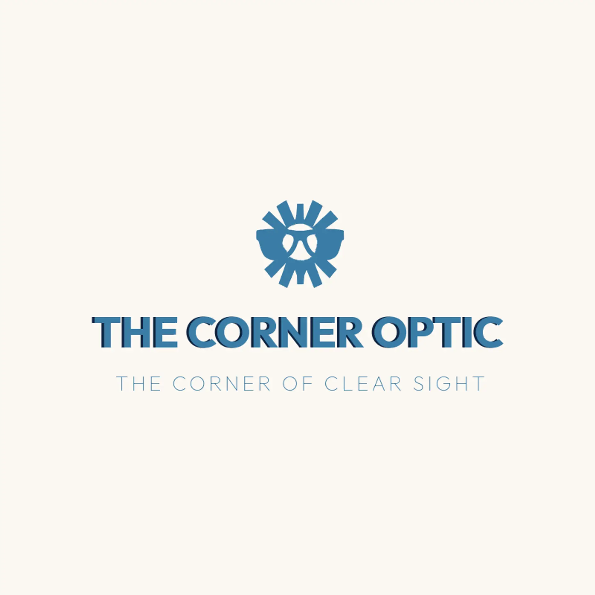 The Corner Optic logo for glasses