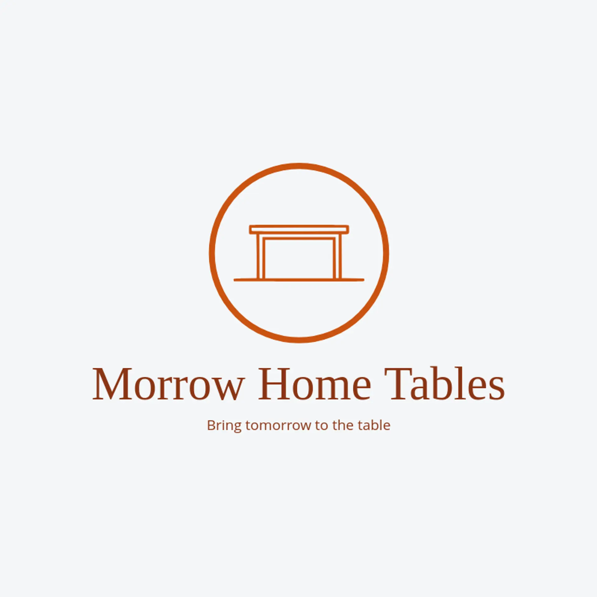 Morrow Home Tables logo for table
