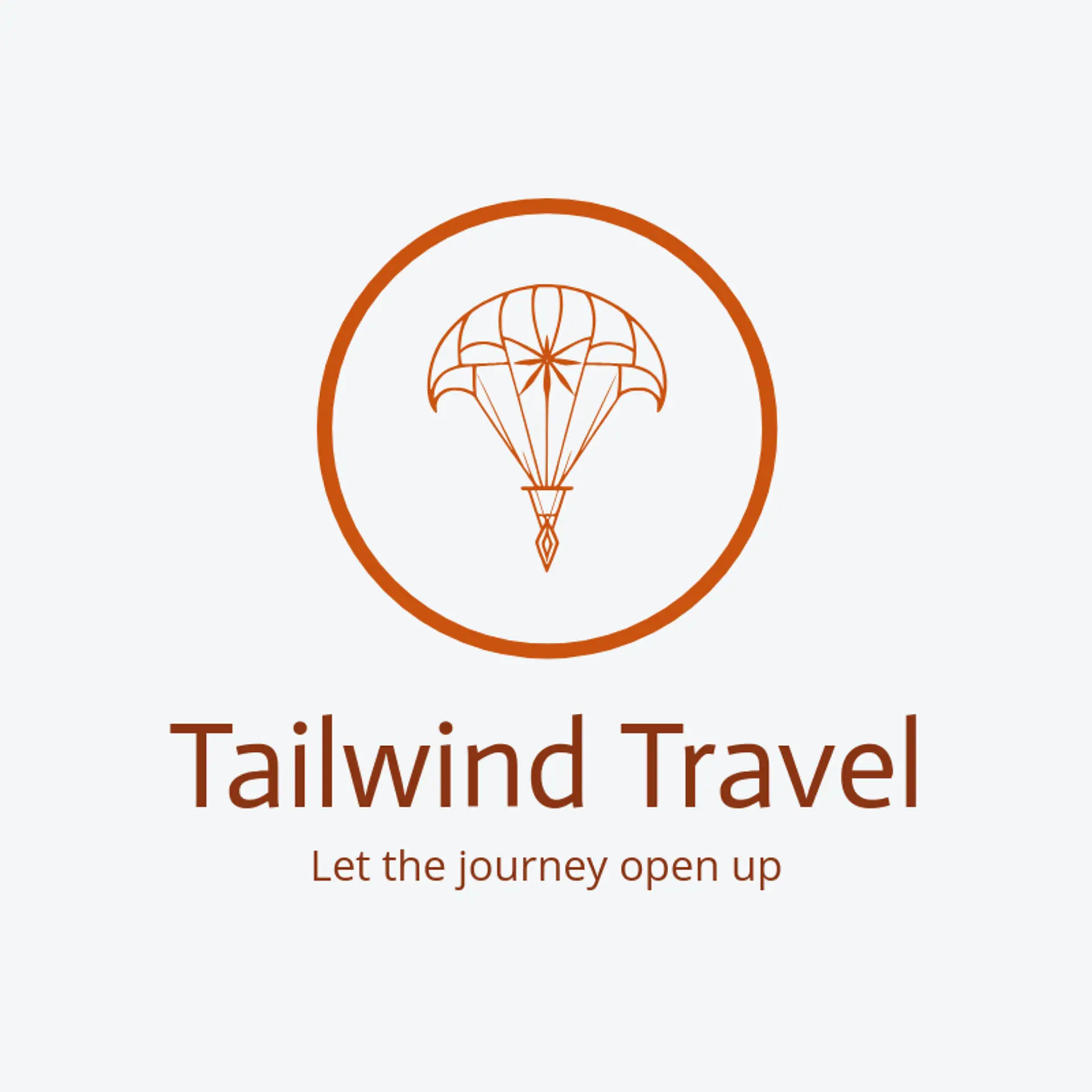Tailwind Travel logo for aero