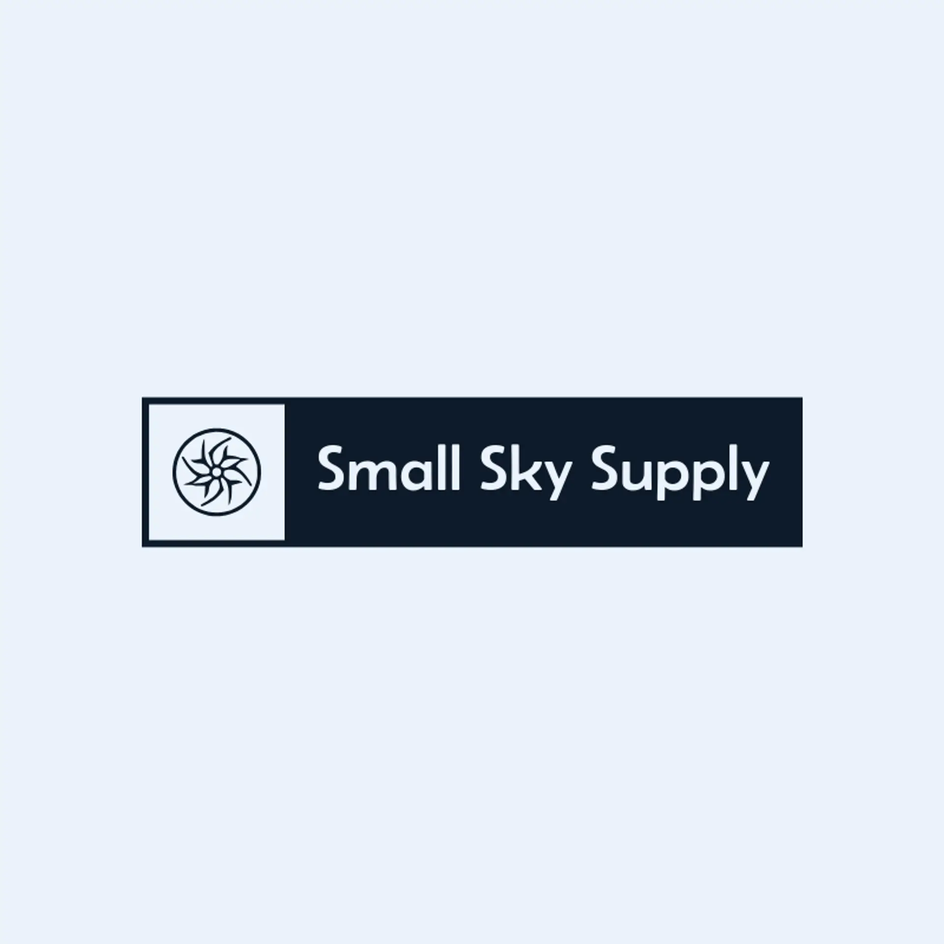 Small Sky Supply logo for pinwheel