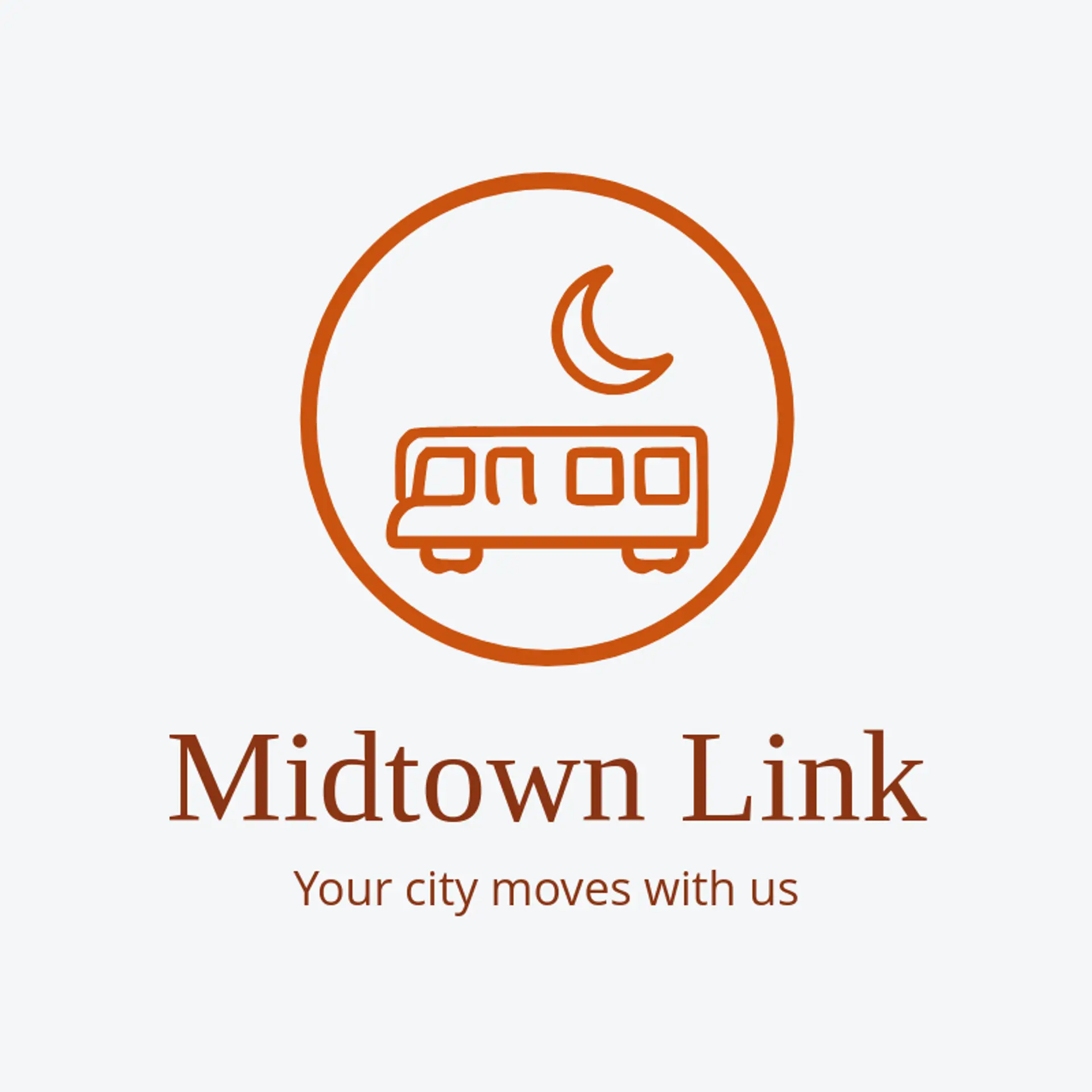 Midtown Link logo for subway