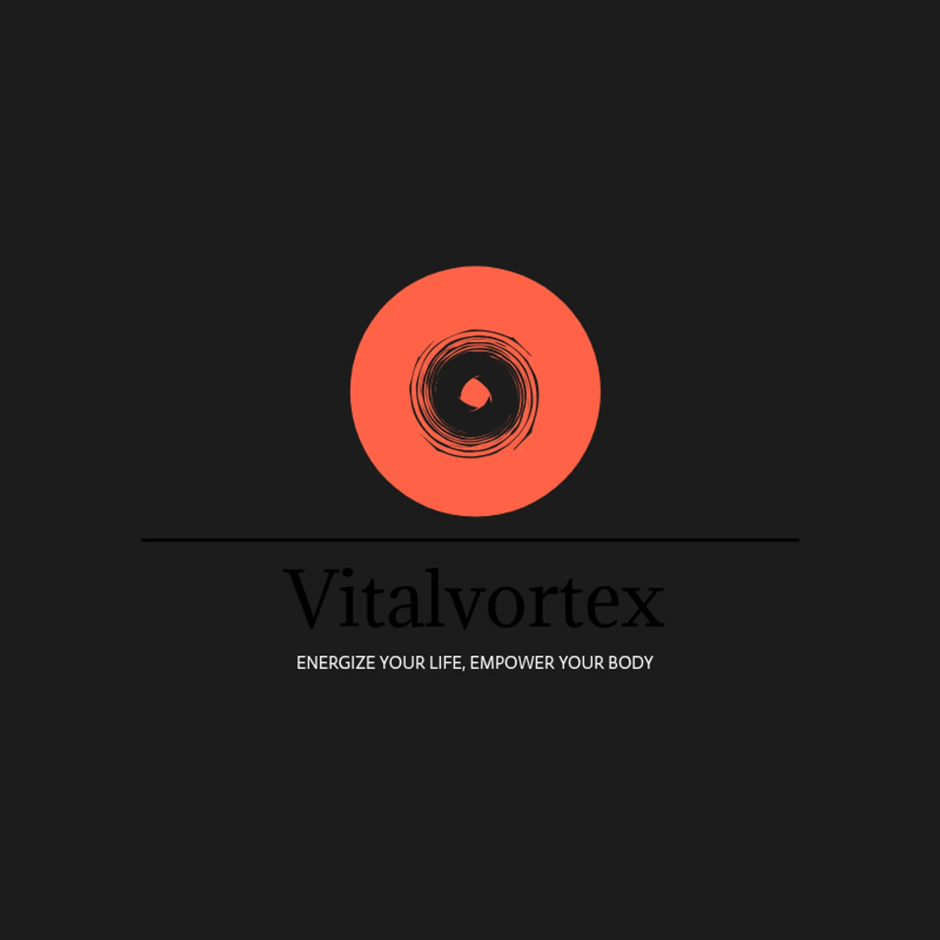 VitalVortex logo for fitness