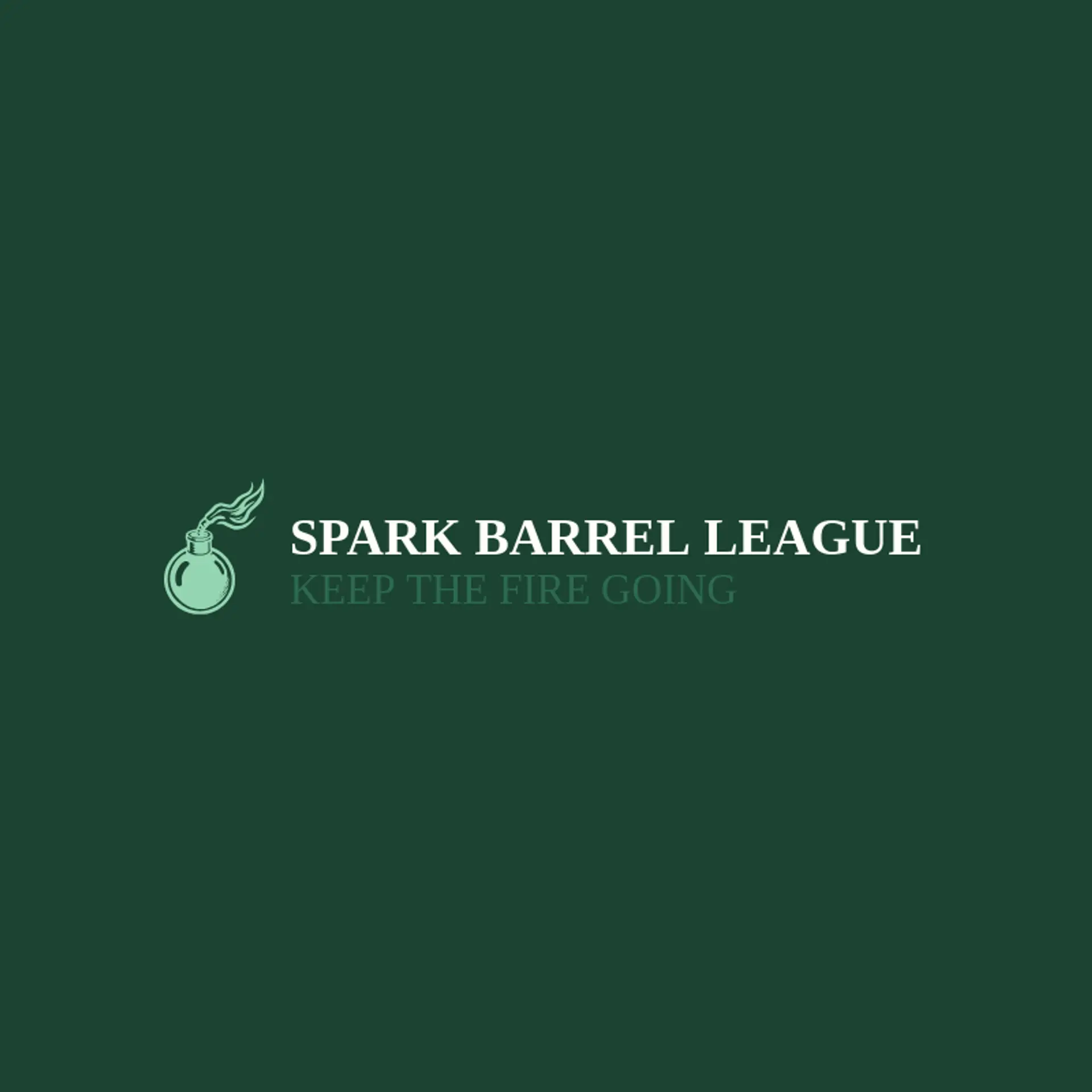 Spark Barrel League logo for bomb