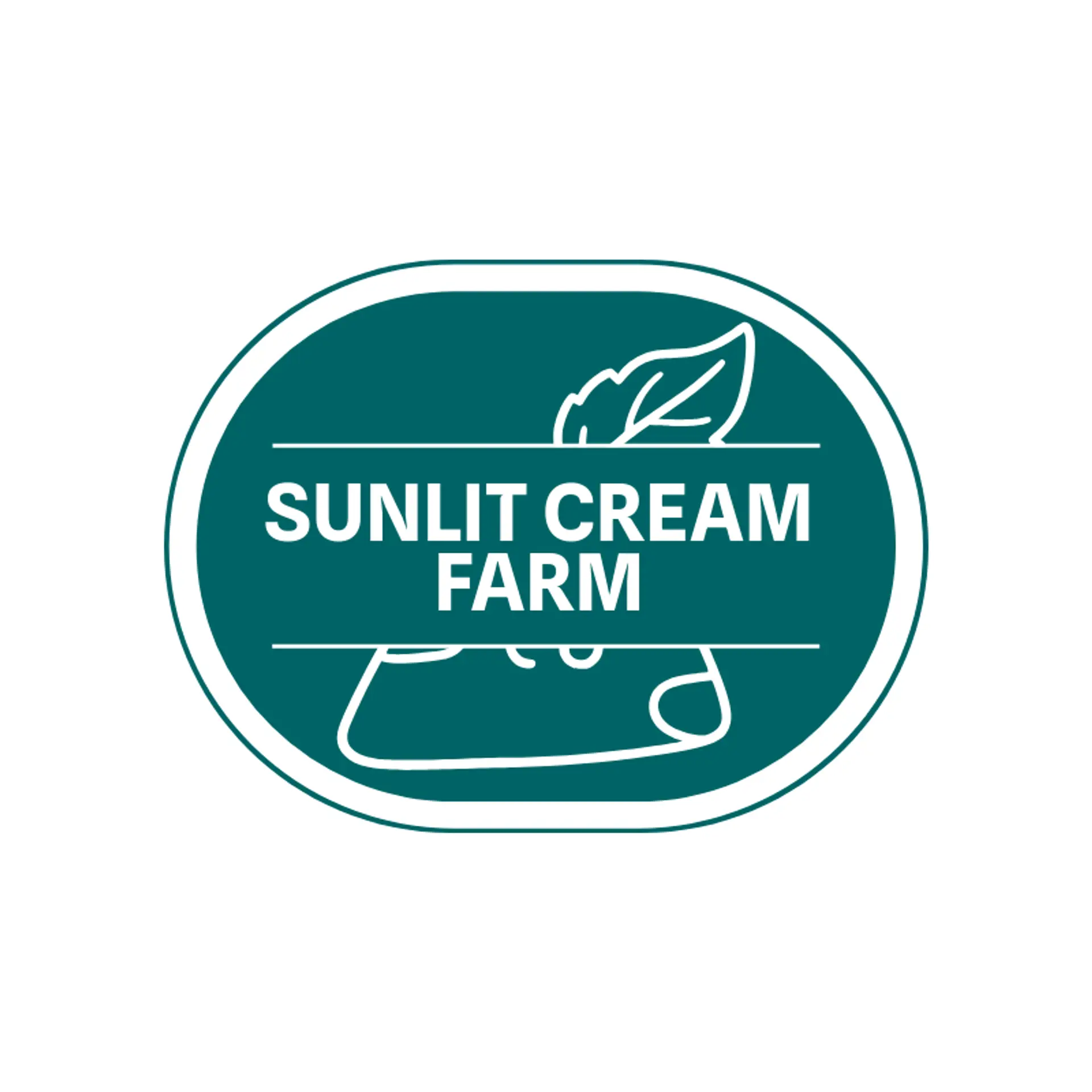 Sunlit Cream Farm logo for dairy