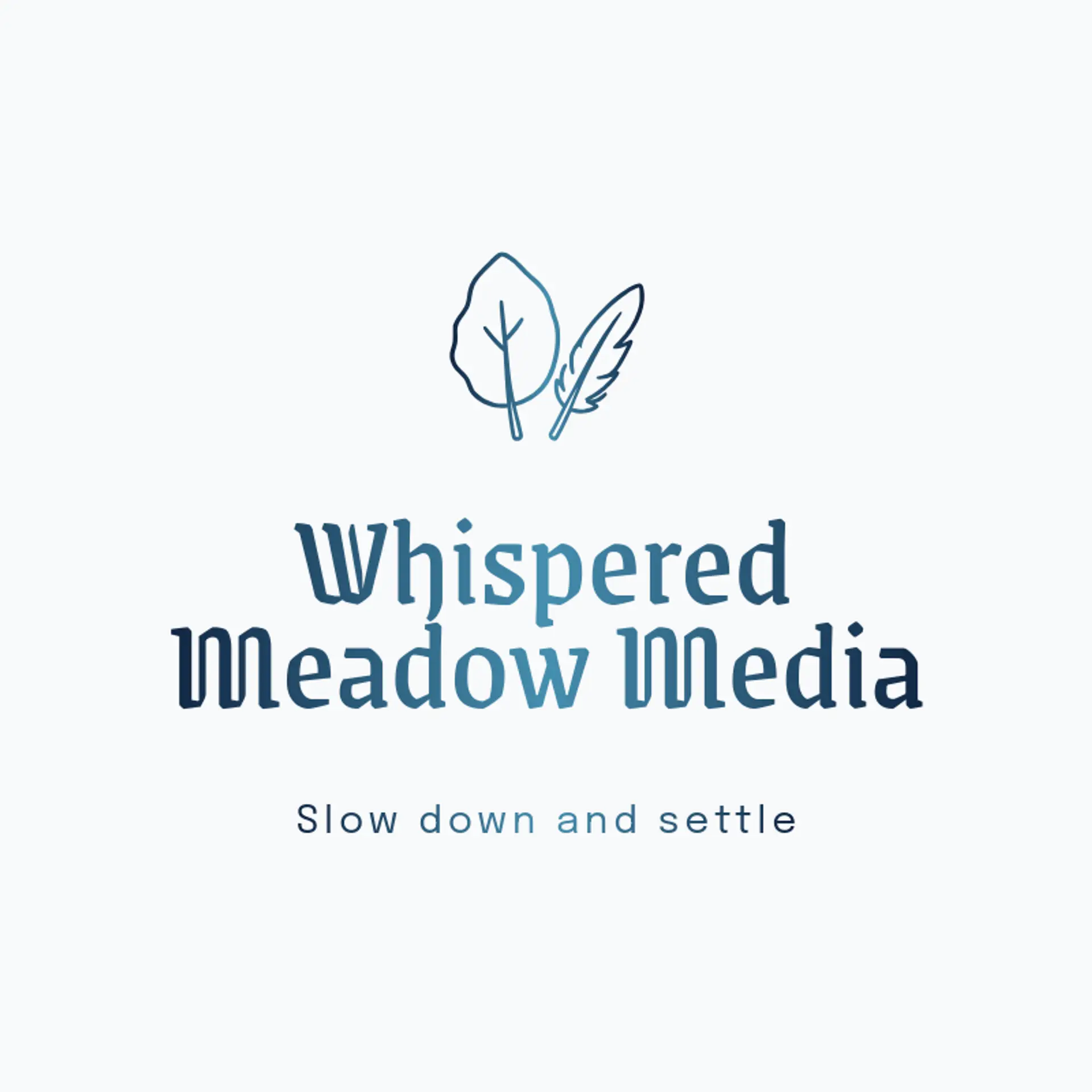 Whispered Meadow Media logo for asmr