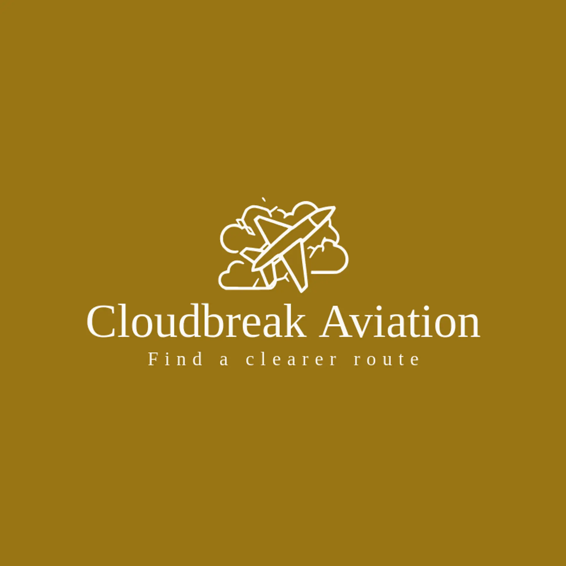 Cloudbreak Aviation logo for airforce