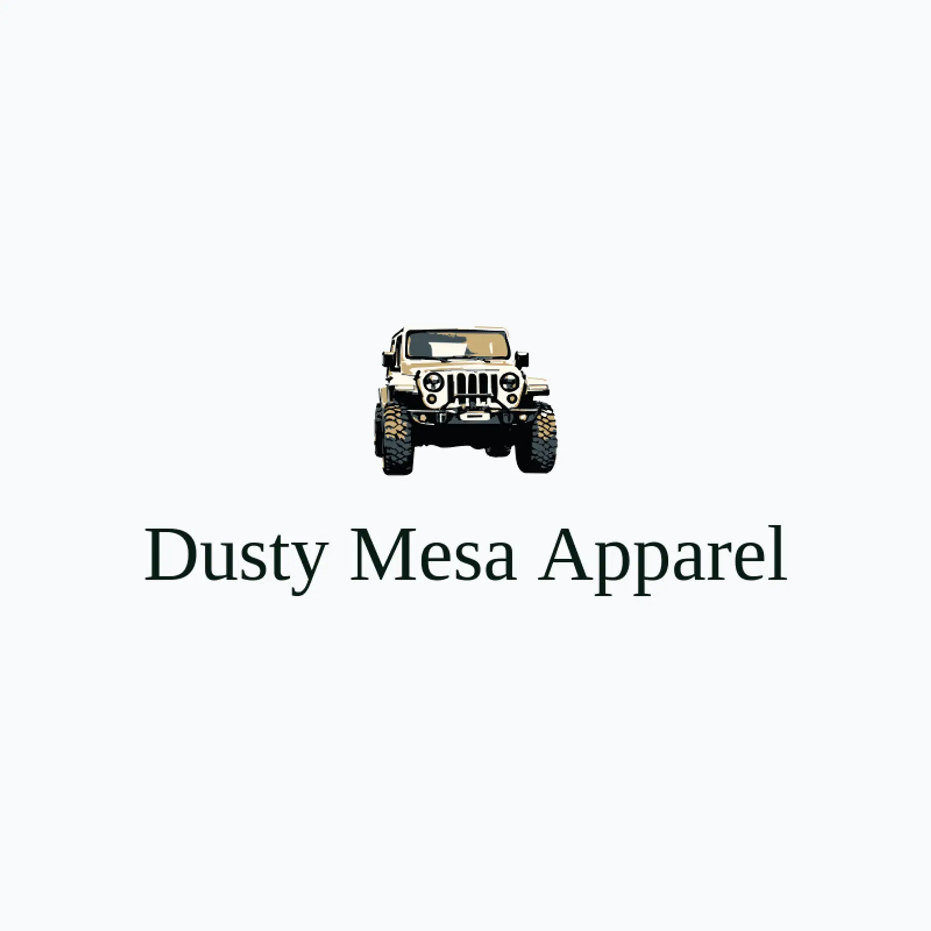 Dusty Mesa Apparel logo for wrangler