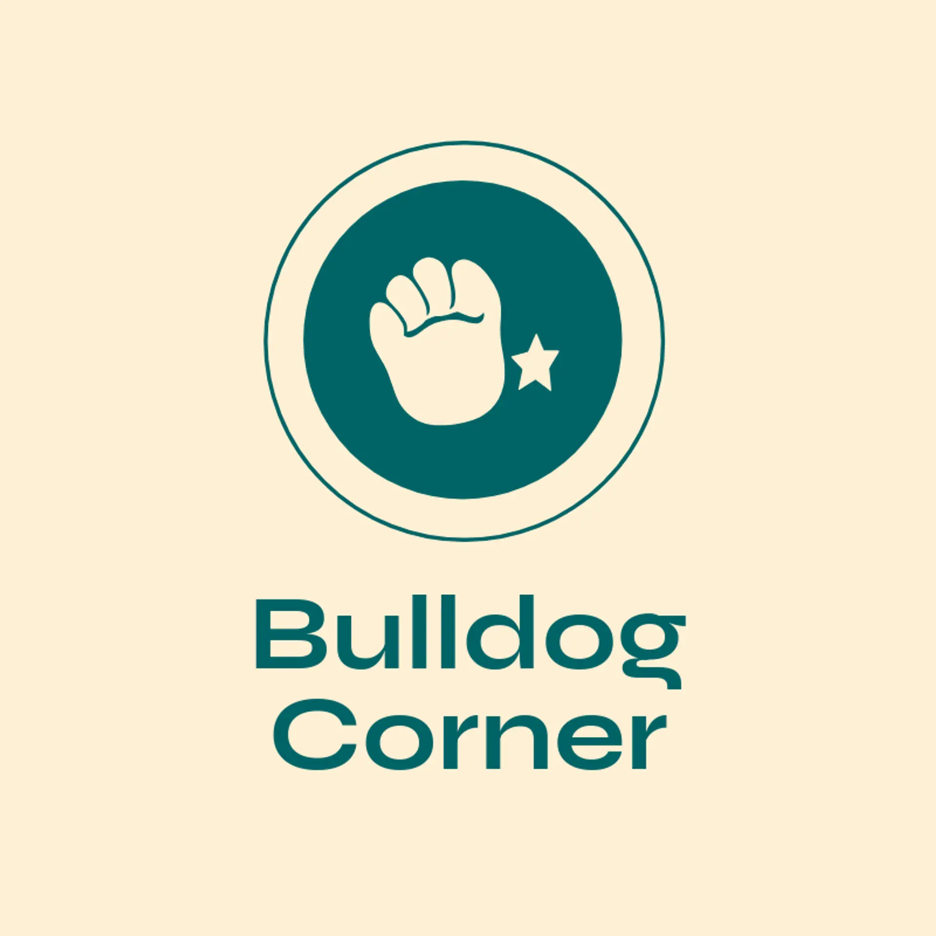 Bulldog Corner logo for bulldog