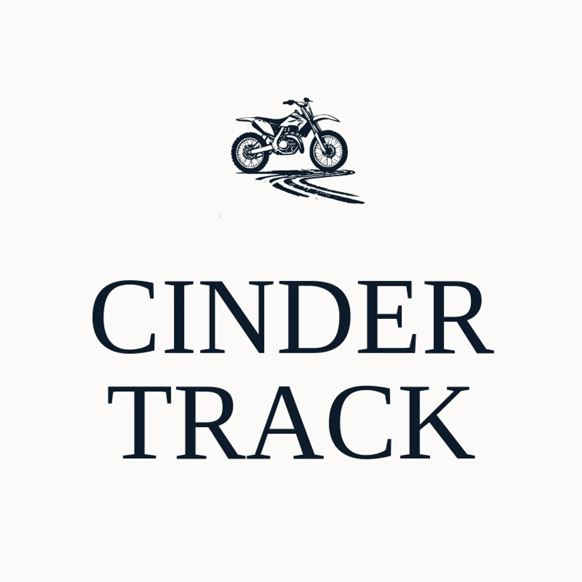 Cinder Track logo for motocross