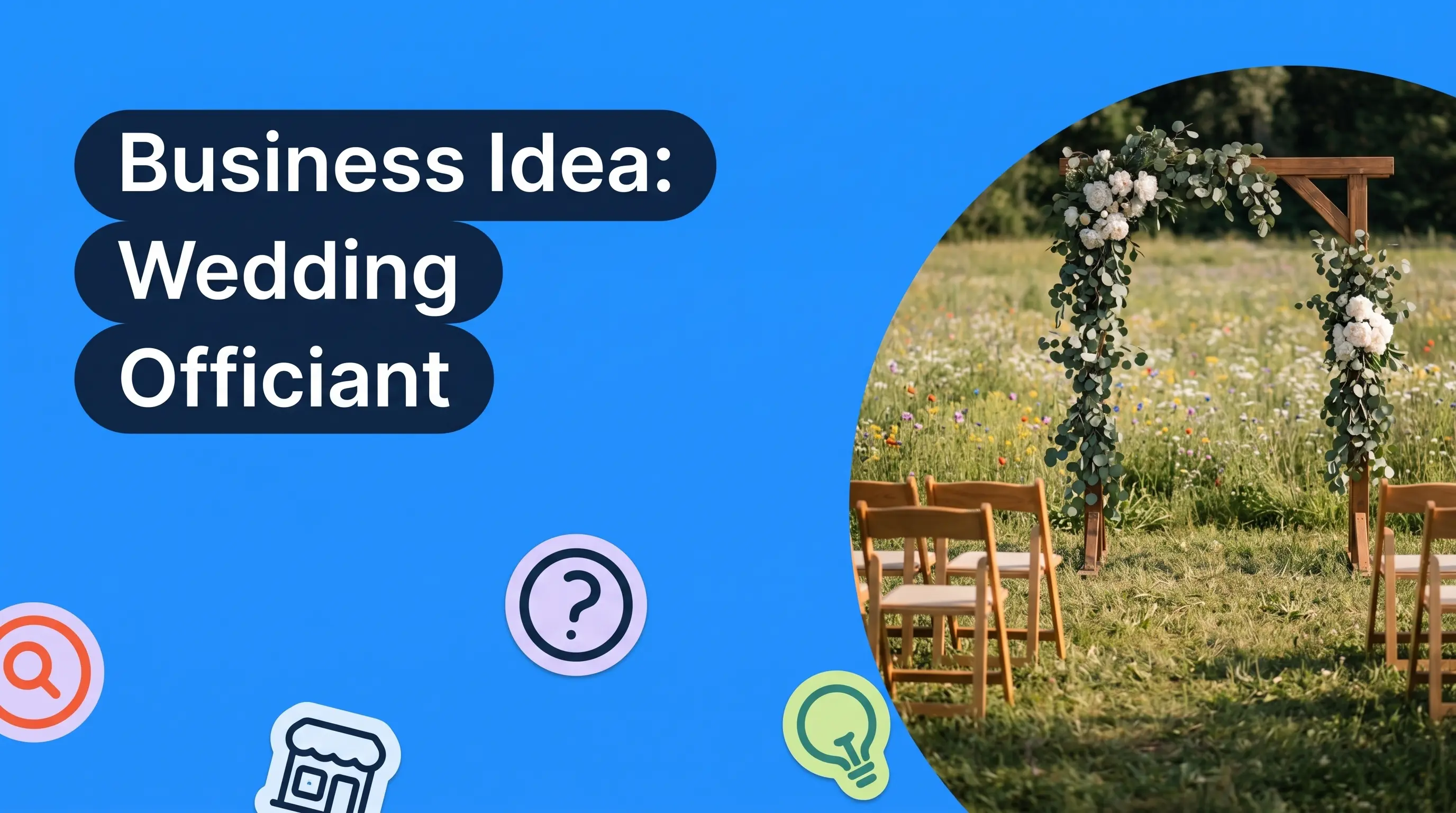 How to start a weekend wedding officiant business