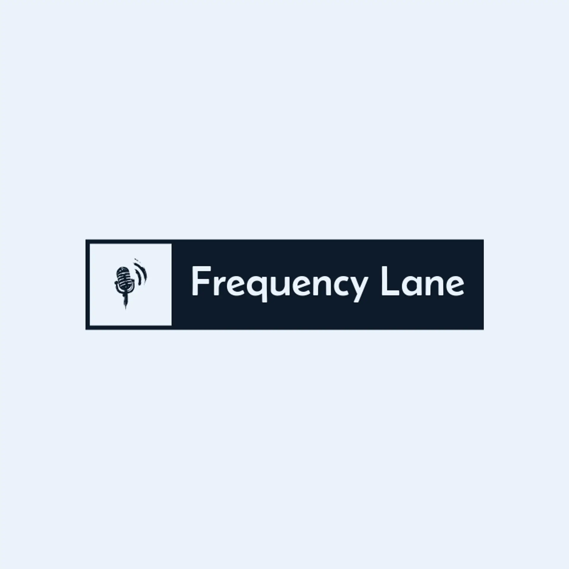 Frequency Lane logo for sound