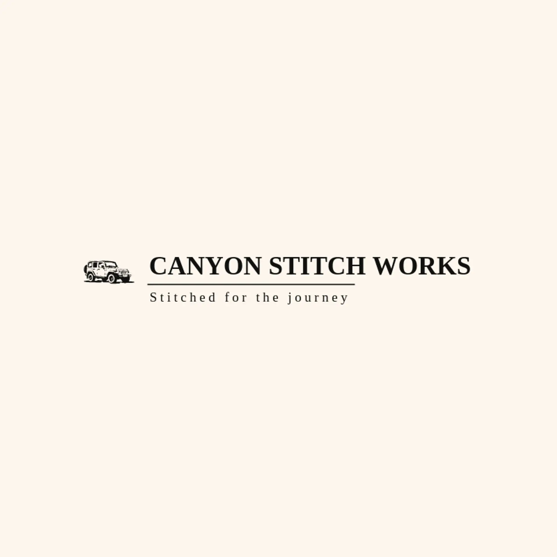 Canyon Stitch Works logo for wrangler