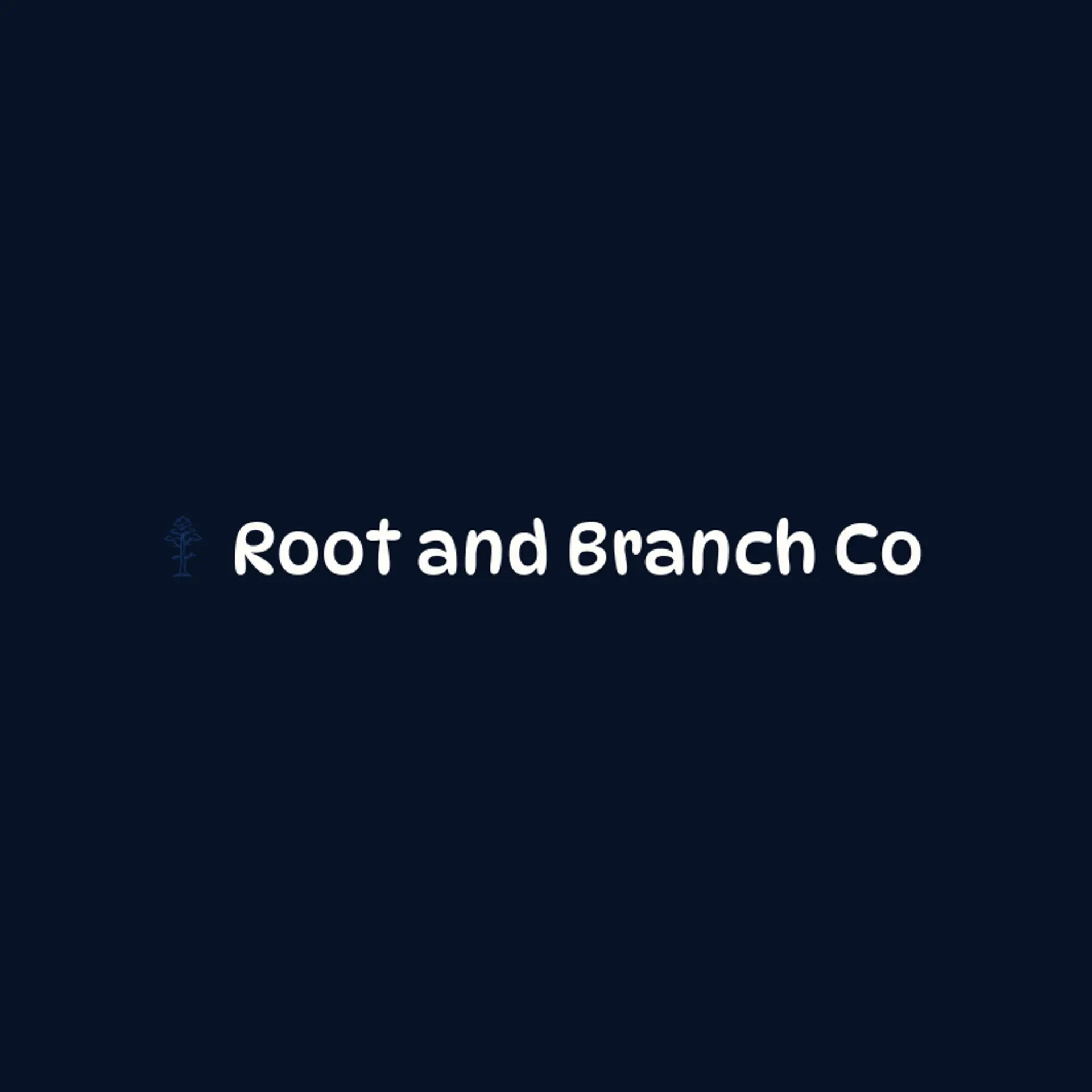 Root and Branch Co logo for evergreen